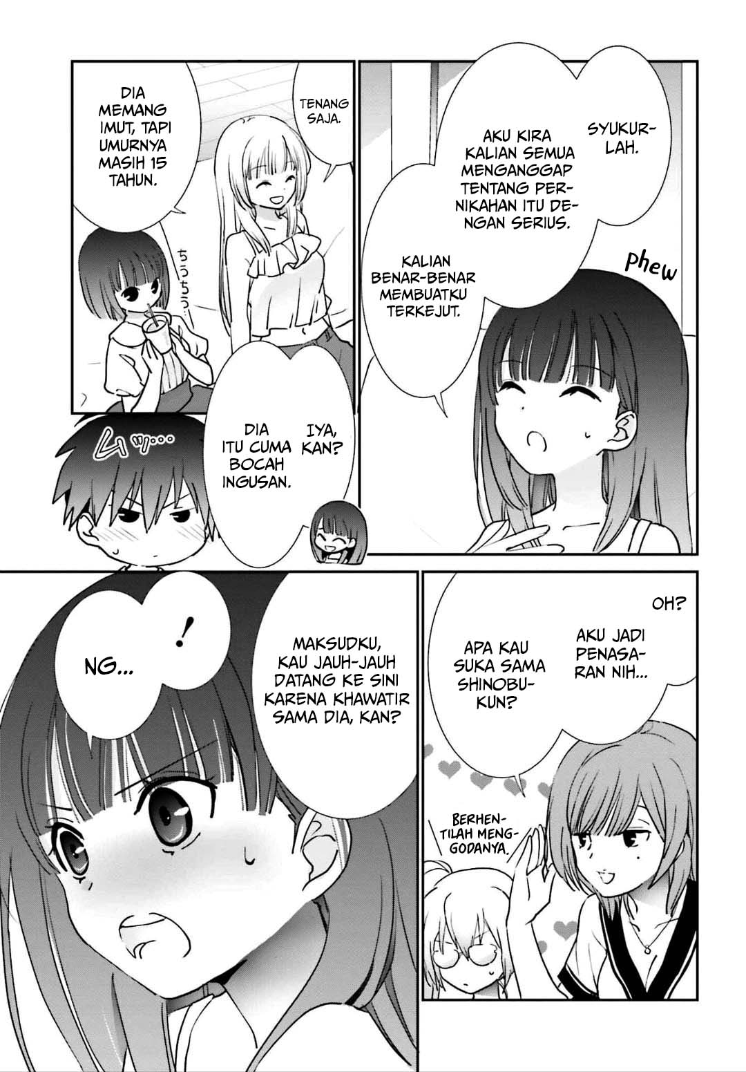Miharashi-sou no 5-nin no Hanayome Chapter 5.1 - halaman 13