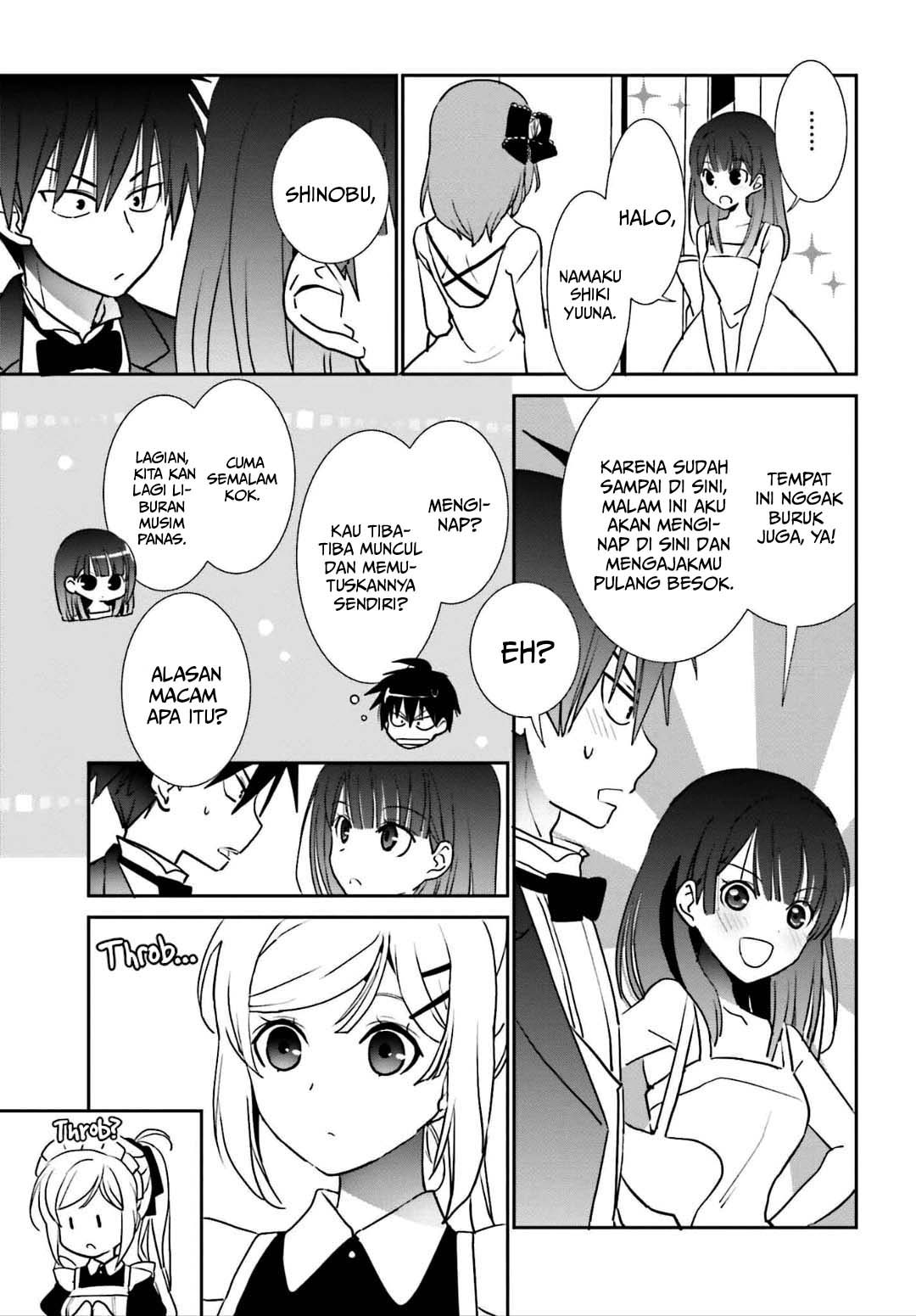 Miharashi-sou no 5-nin no Hanayome Chapter 5.1 - halaman 9