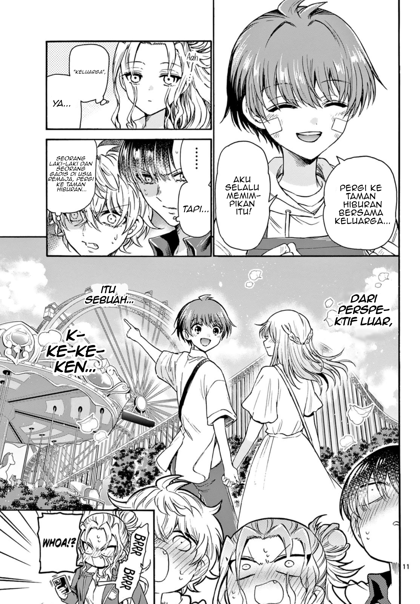 Mikadono Sanshimai wa Angai, Choroi. Chapter 33 - halaman 11