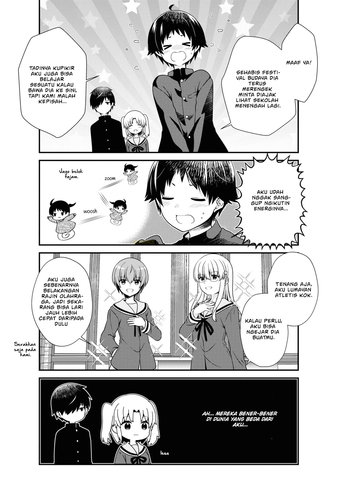 Mikakunin de Shinkoukei Chapter 185 - halaman 3