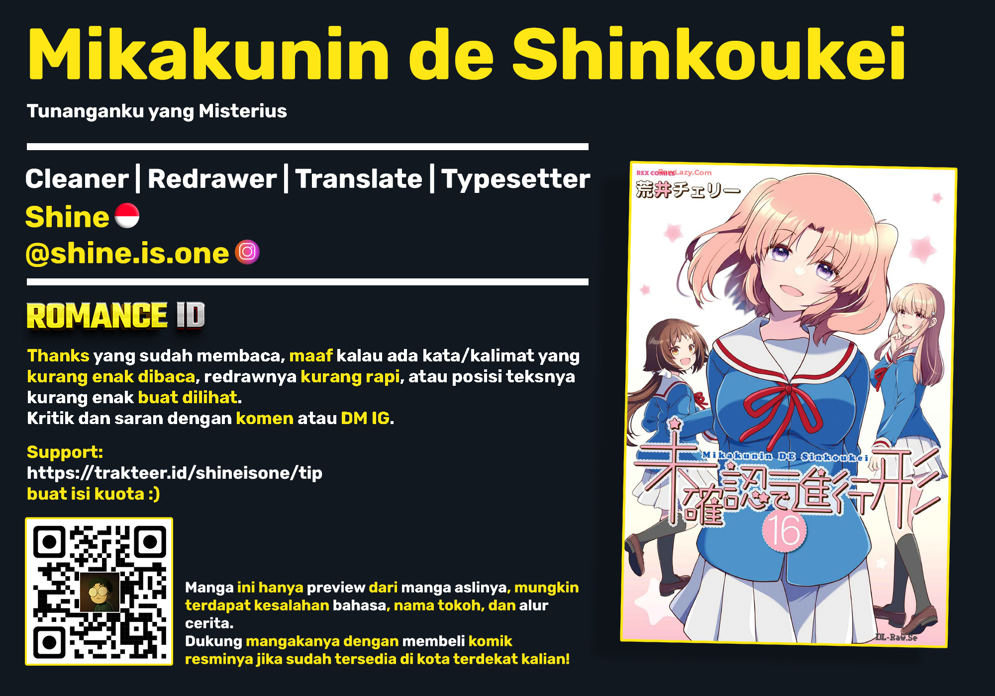 Mikakunin de Shinkoukei Chapter 187.5 - halaman 15