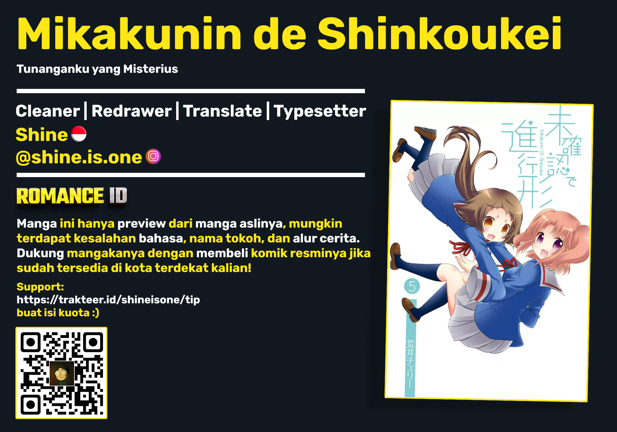 Mikakunin de Shinkoukei Chapter 57 - halaman 1
