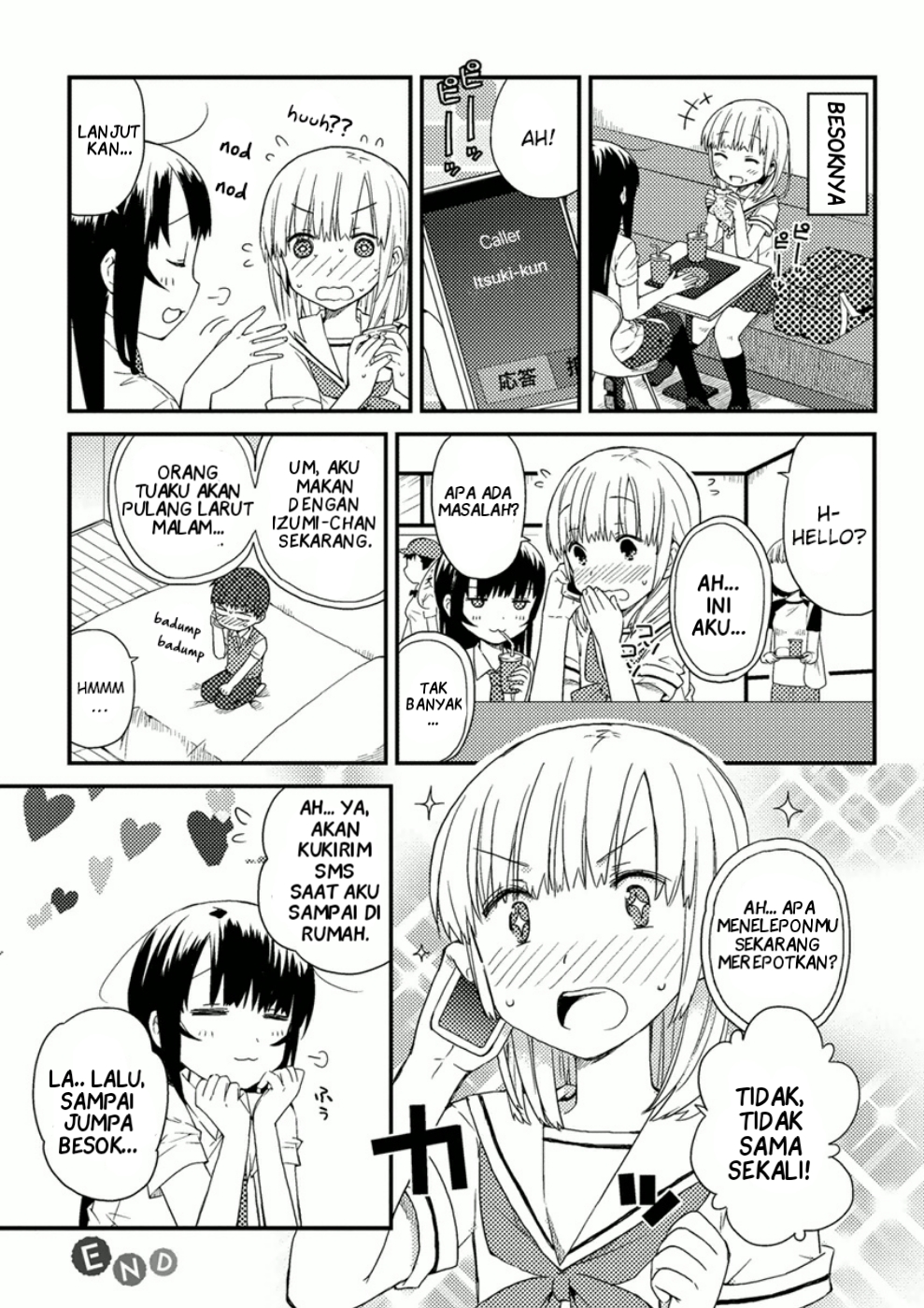 Miki no Houkago Chapter 7.5 - halaman 4