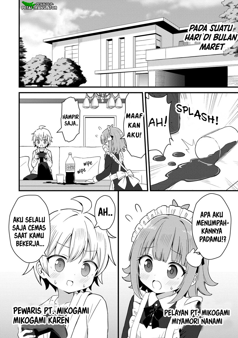 Mikogami Karen no Kakushigoto Chapter 1 - halaman 3