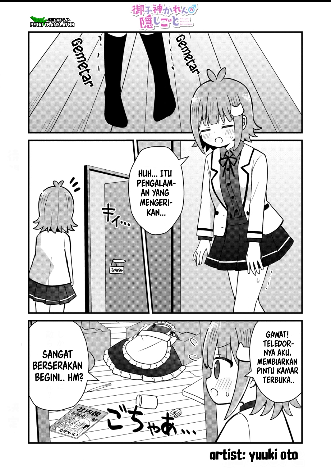 Mikogami Karen no Kakushigoto Chapter 7 - halaman 1