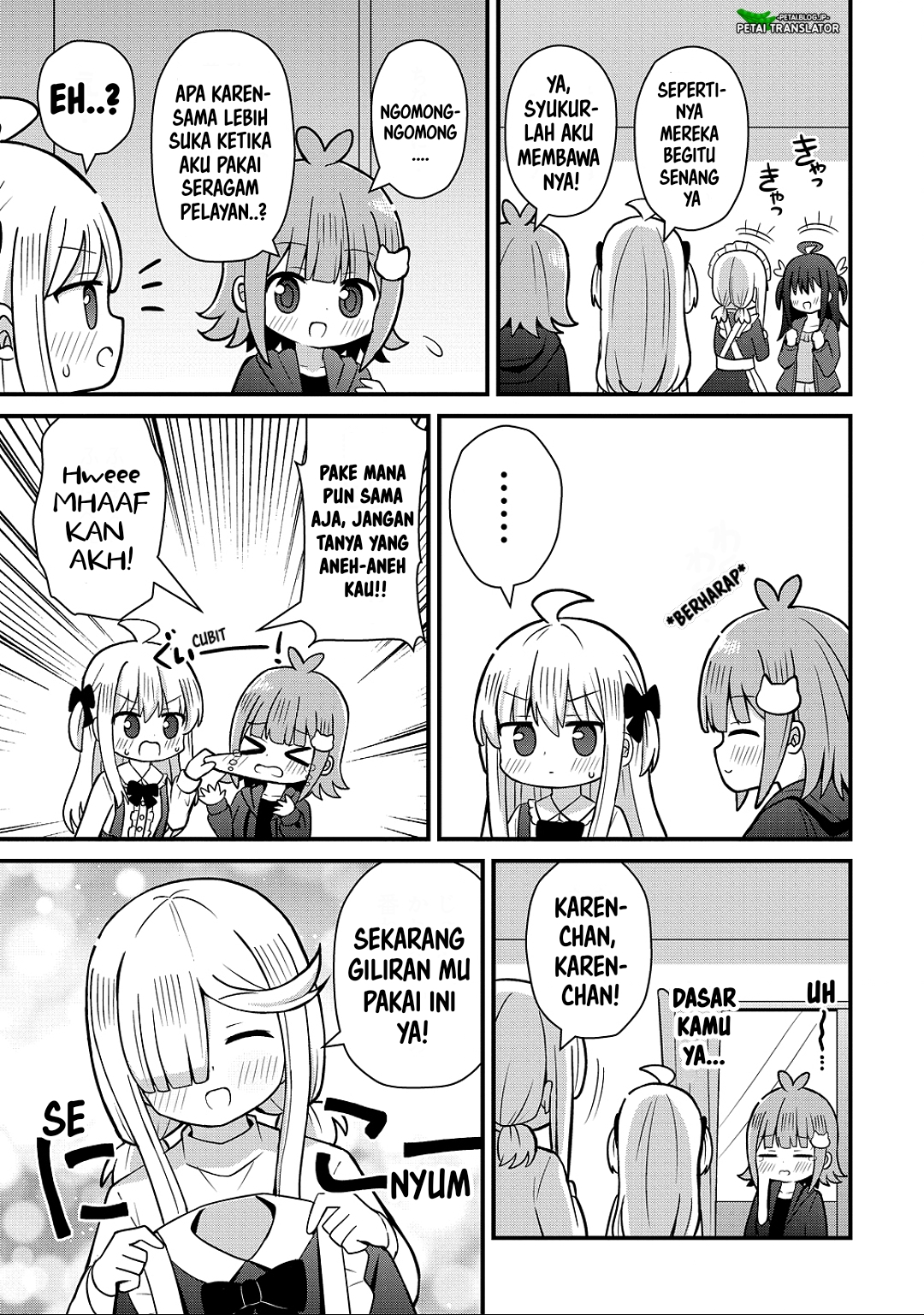 Mikogami Karen no Kakushigoto Chapter 7 - halaman 11