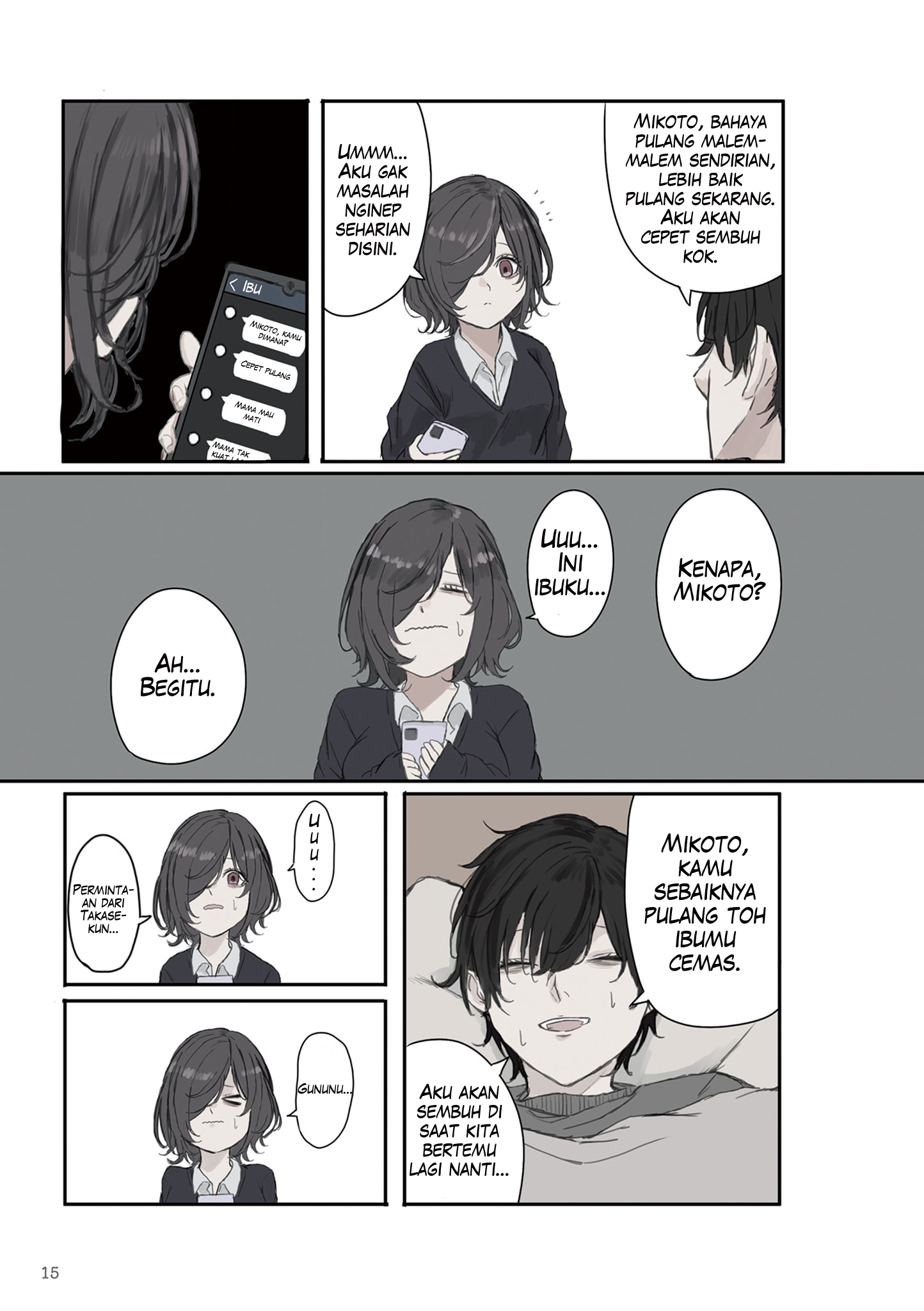 Mikoto-chan wa Kirawaretakunai! Chapter 16 - halaman 17