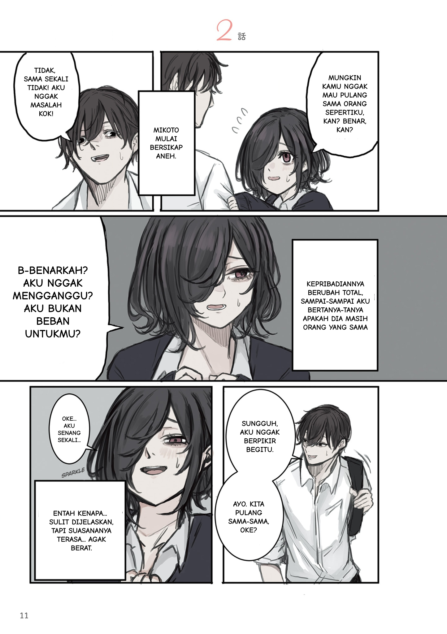 Mikoto-chan wa Kirawaretakunai! Chapter 2 - halaman 1