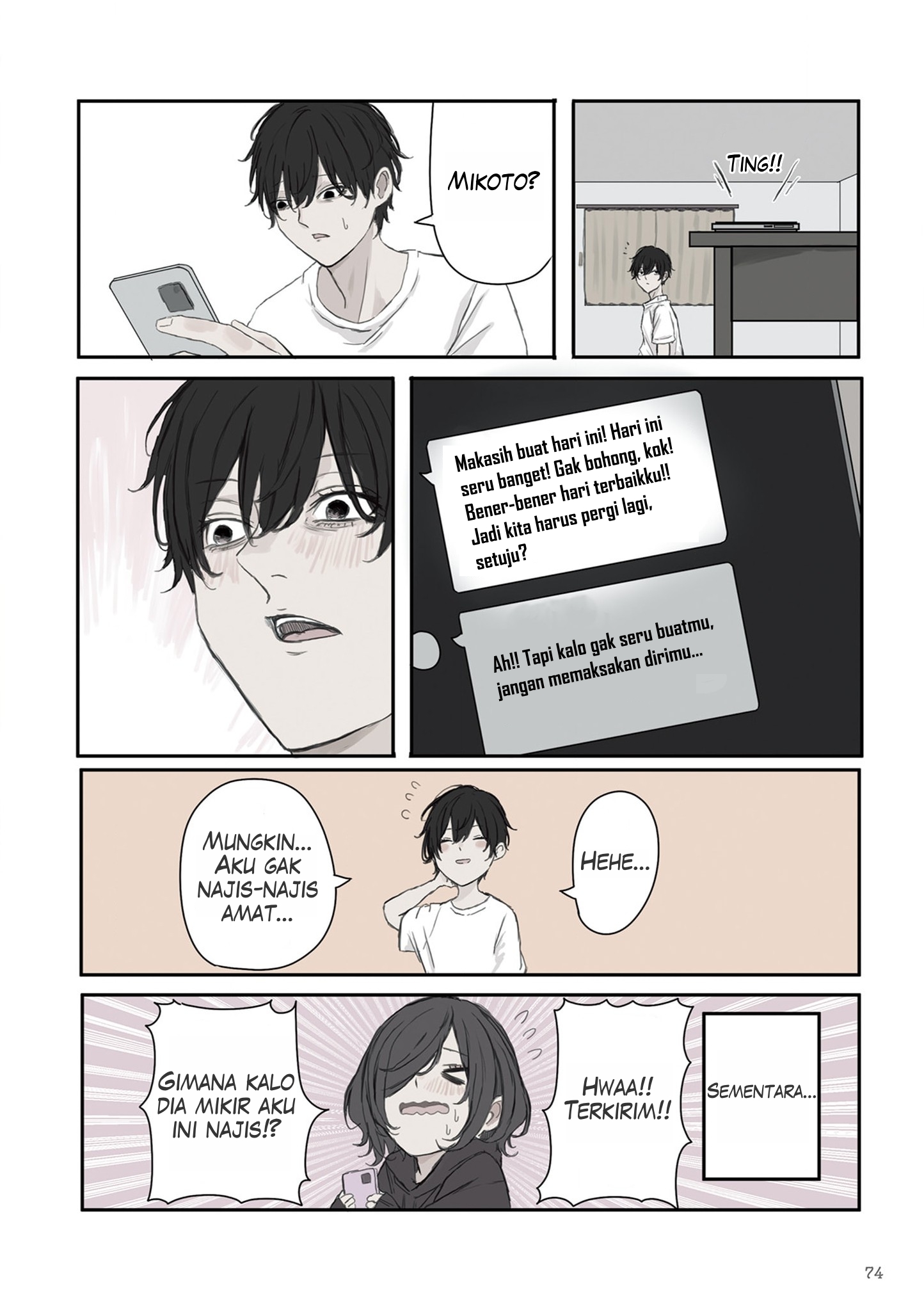 Mikoto-chan wa Kirawaretakunai! Chapter 24 - halaman 6