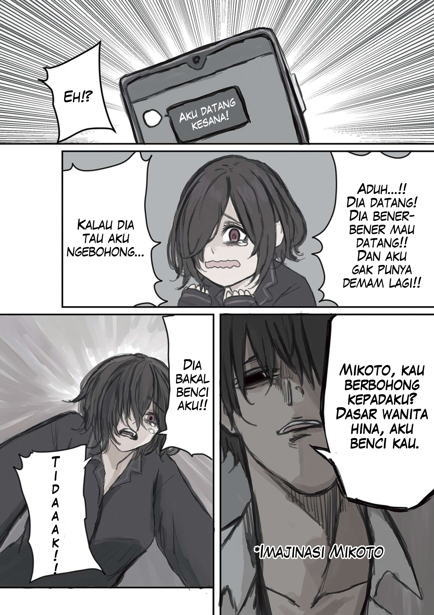 Mikoto-chan wa Kirawaretakunai! Chapter 4 - halaman 6