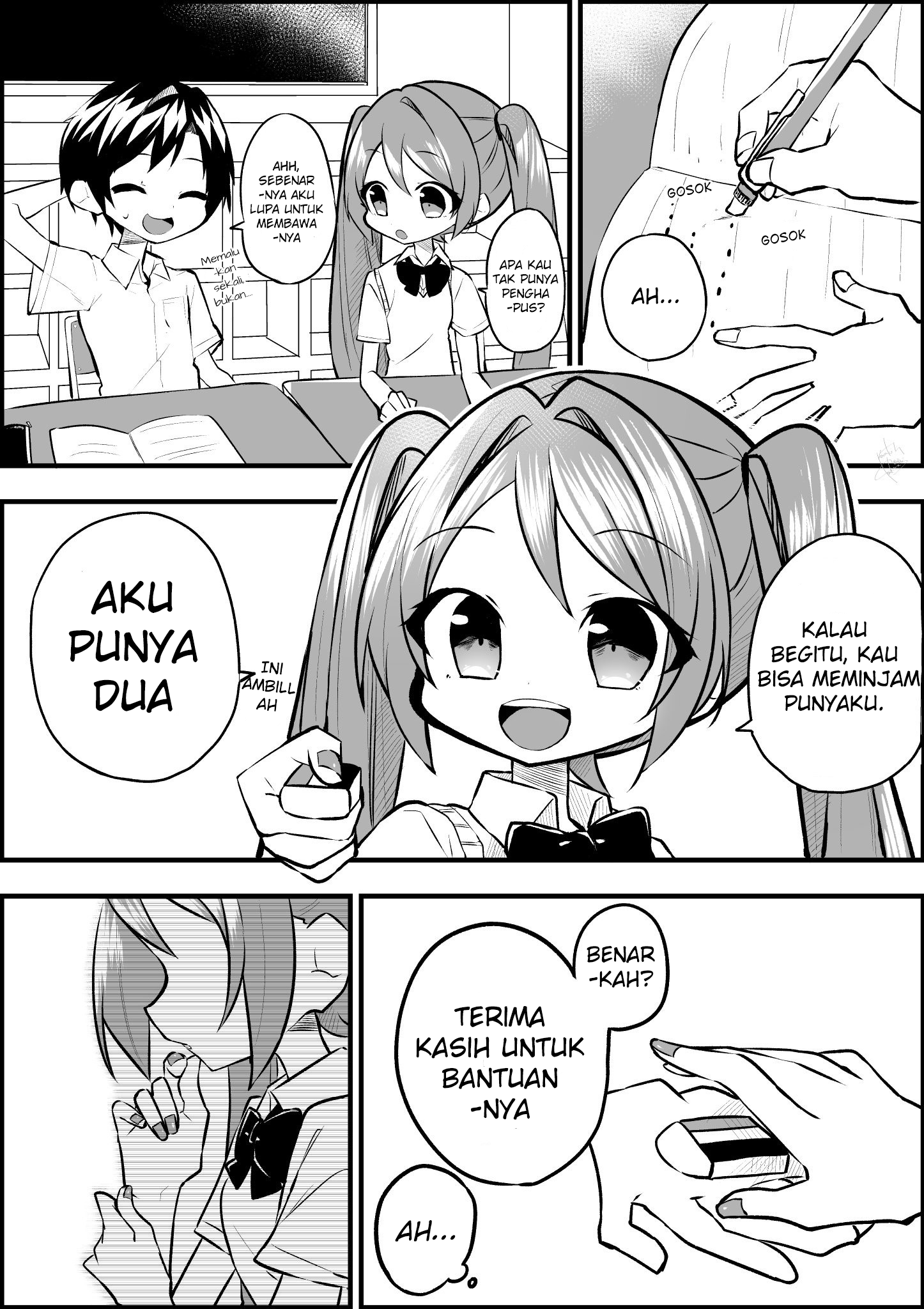 Miku Will Get Her Heart Broken in 7 Days Chapter 1 - halaman 1