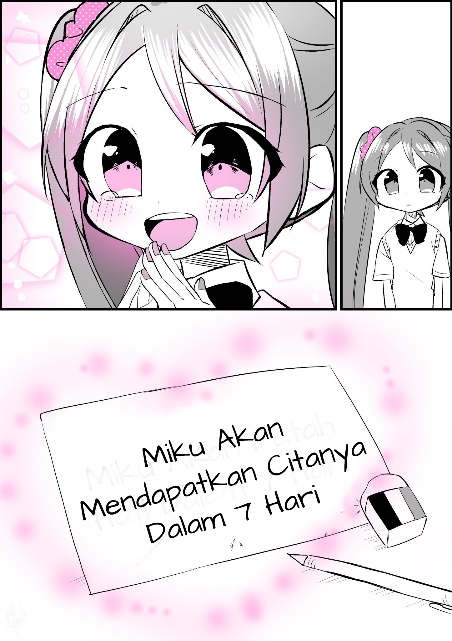 Miku Will Get Her Heart Broken in 7 Days Chapter 12 - halaman 3