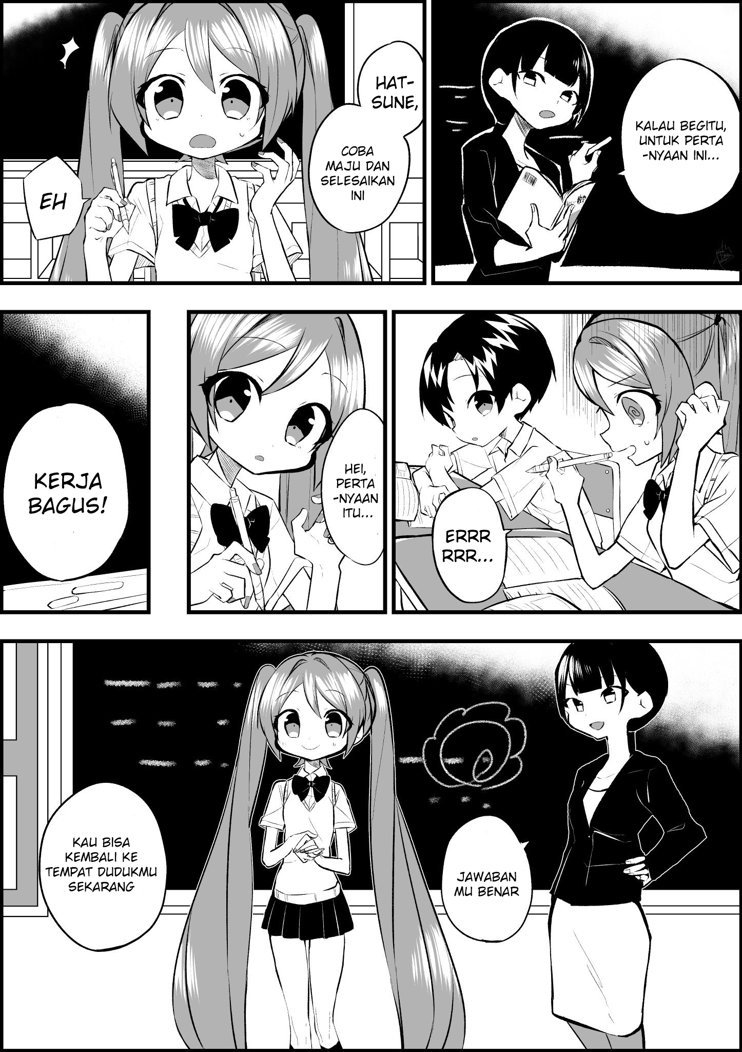 Miku Will Get Her Heart Broken in 7 Days Chapter 3 - halaman 1