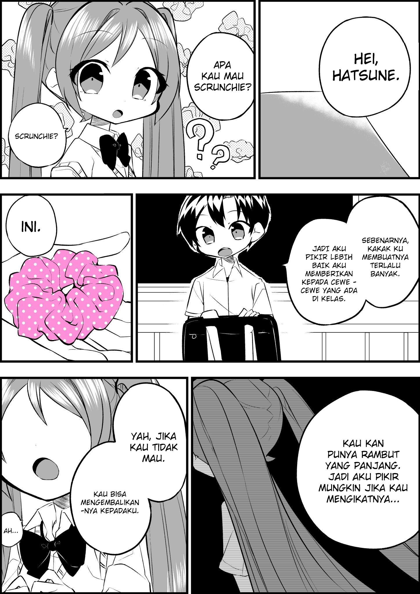 Miku Will Get Her Heart Broken in 7 Days Chapter 5 - halaman 1