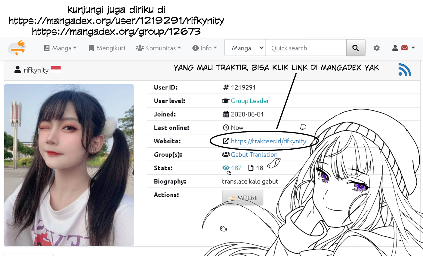 Milady Just Wants to Relax Chapter 9.2 - halaman 19