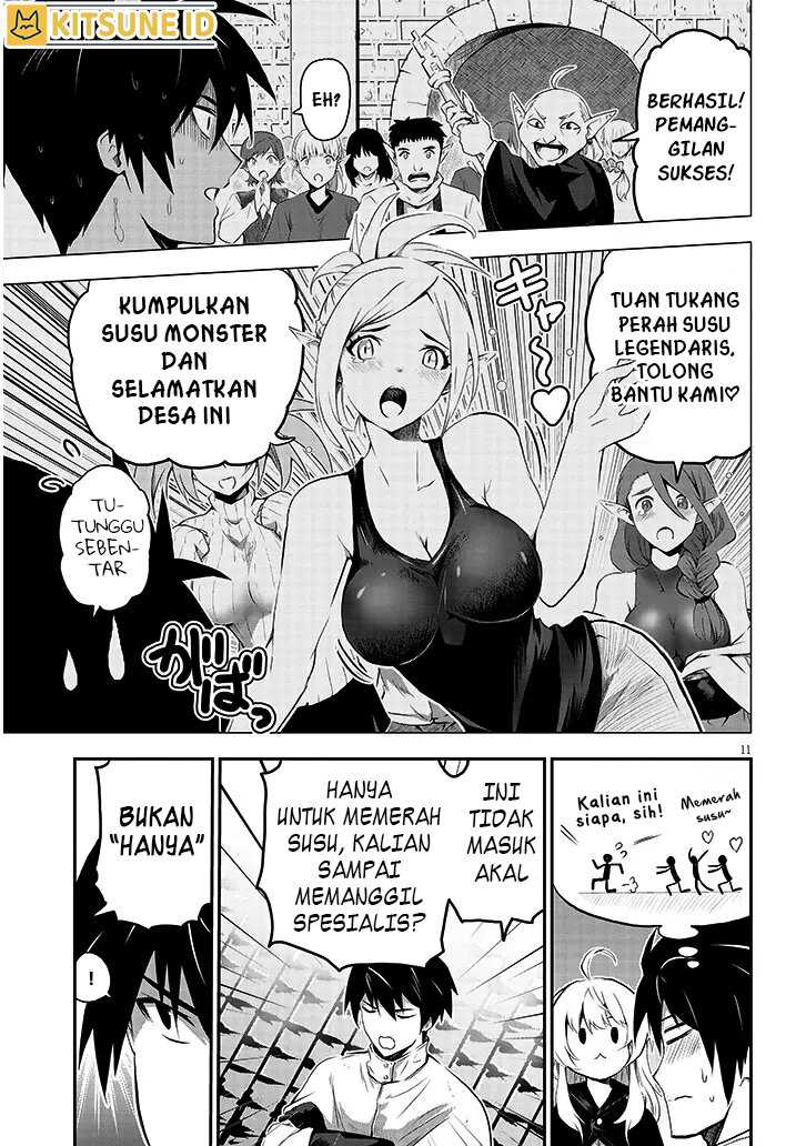 Milk-shibori Hunter no Isekai Sakunyuuki ~Nouka no Saenai Otoko ga Arayuru Shuzoku no Chiku-B o Moteasobi-toriko ni Suru~ Chapter 1 - halaman 7