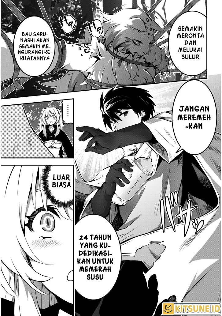 Milk Shibori Hunter no Isekai Sakunyuuki: Nouka no Saenai Otoko ga Arayuru Shuzoku no Chiku B wo Moteasobi Toriko ni Suru Chapter 1 - halaman 34