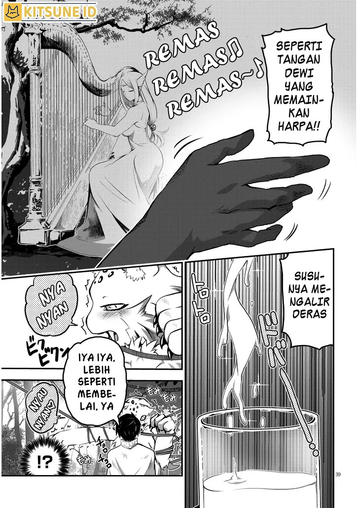 Milk Shibori Hunter no Isekai Sakunyuuki: Nouka no Saenai Otoko ga Arayuru Shuzoku no Chiku B wo Moteasobi Toriko ni Suru Chapter 1 - halaman 38