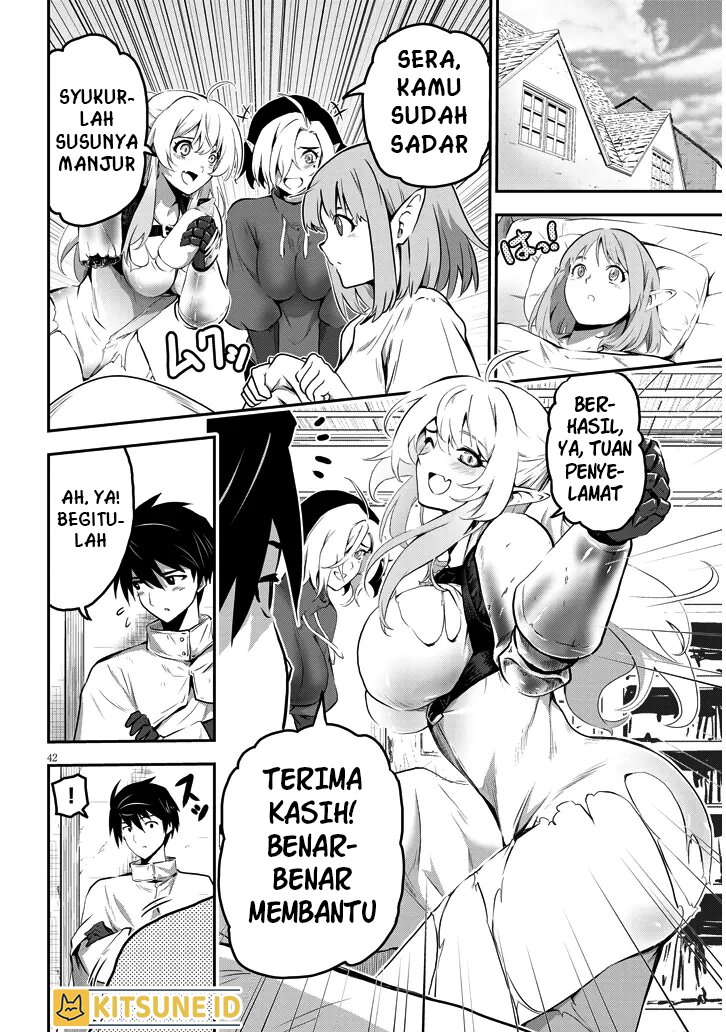Milk Shibori Hunter no Isekai Sakunyuuki: Nouka no Saenai Otoko ga Arayuru Shuzoku no Chiku B wo Moteasobi Toriko ni Suru Chapter 1 - halaman 41