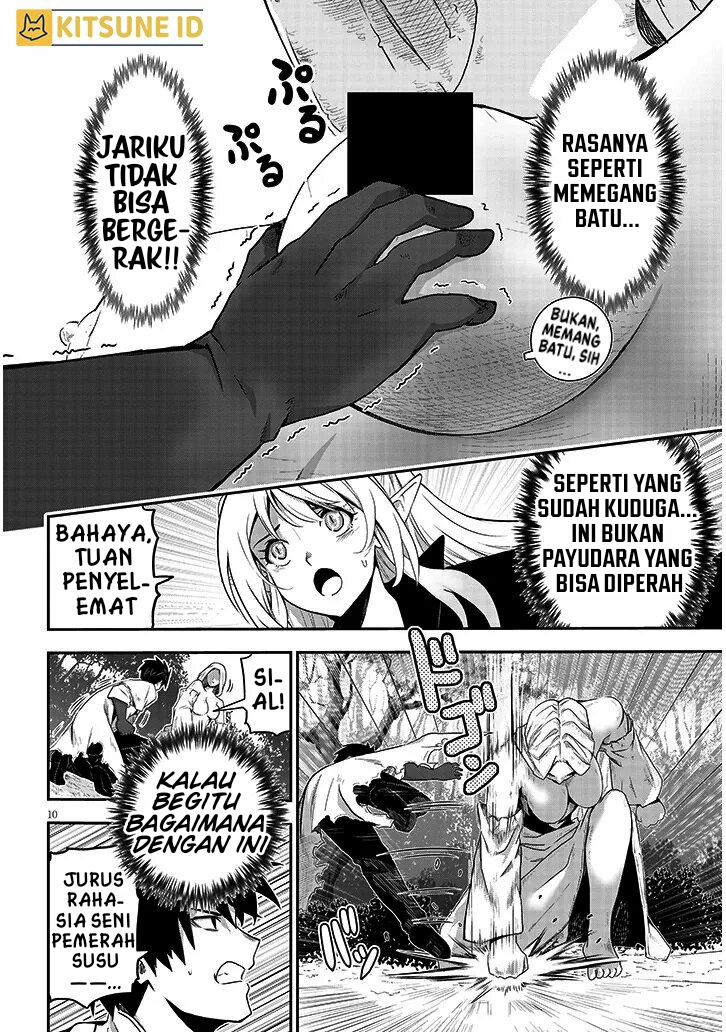 Milk Shibori Hunter no Isekai Sakunyuuki: Nouka no Saenai Otoko ga Arayuru Shuzoku no Chiku B wo Moteasobi Toriko ni Suru Chapter 4 - halaman 11