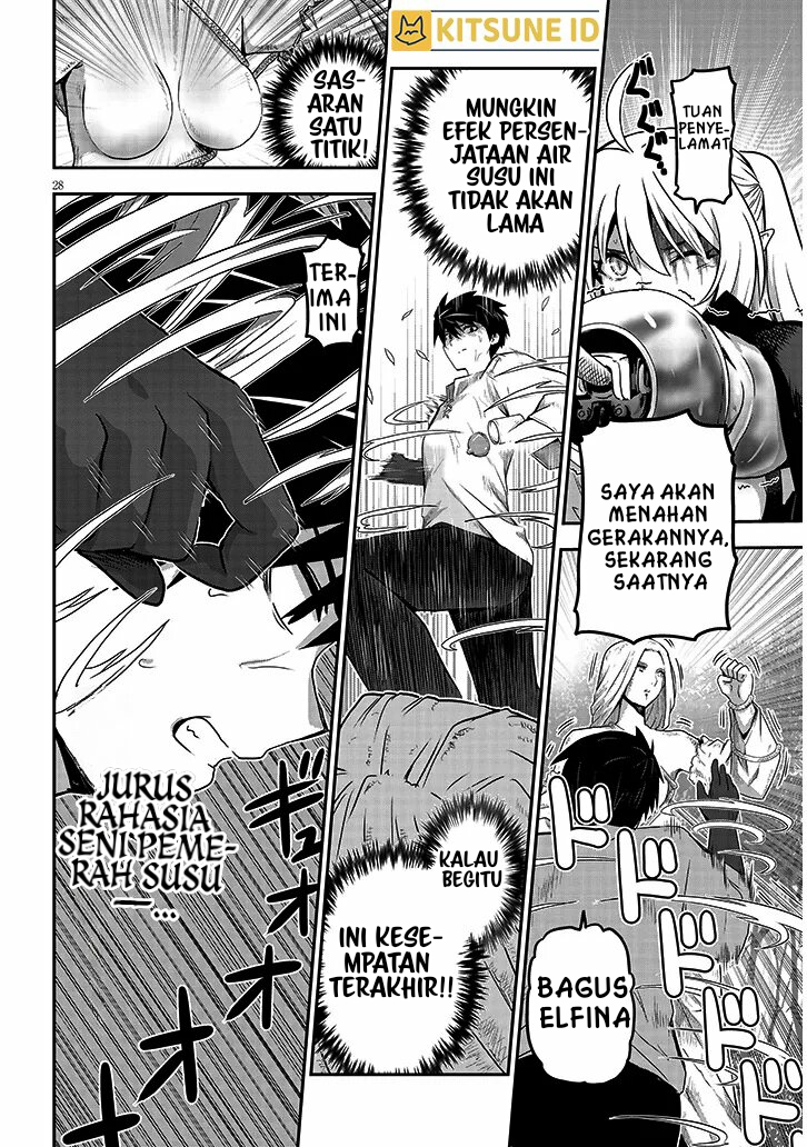Milk Shibori Hunter no Isekai Sakunyuuki: Nouka no Saenai Otoko ga Arayuru Shuzoku no Chiku B wo Moteasobi Toriko ni Suru Chapter 4 - halaman 29