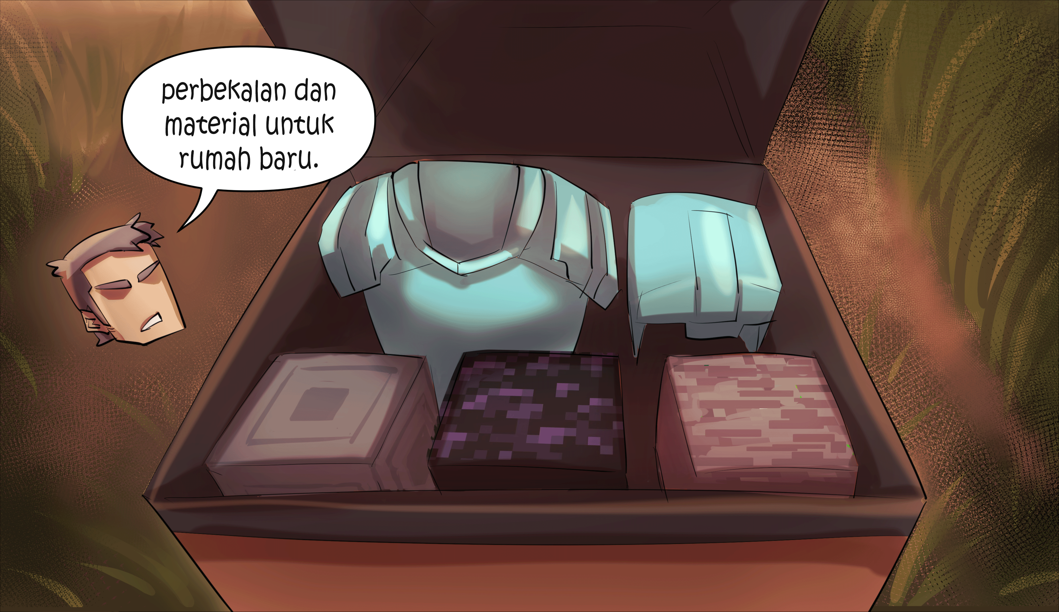 Minecraft: Anime Edition Chapter 10 - halaman 3