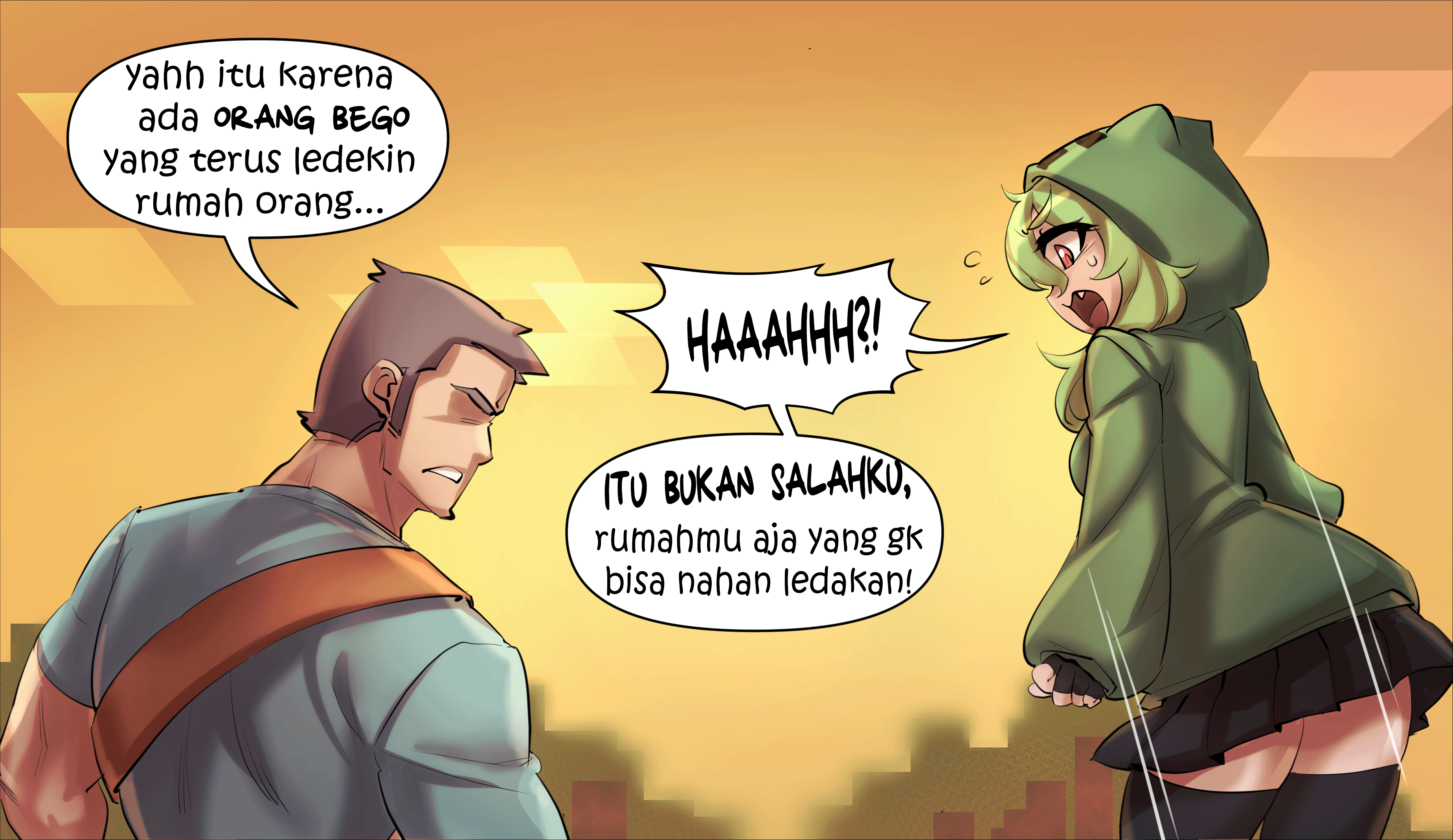 Minecraft: Anime Edition Chapter 10 - halaman 4