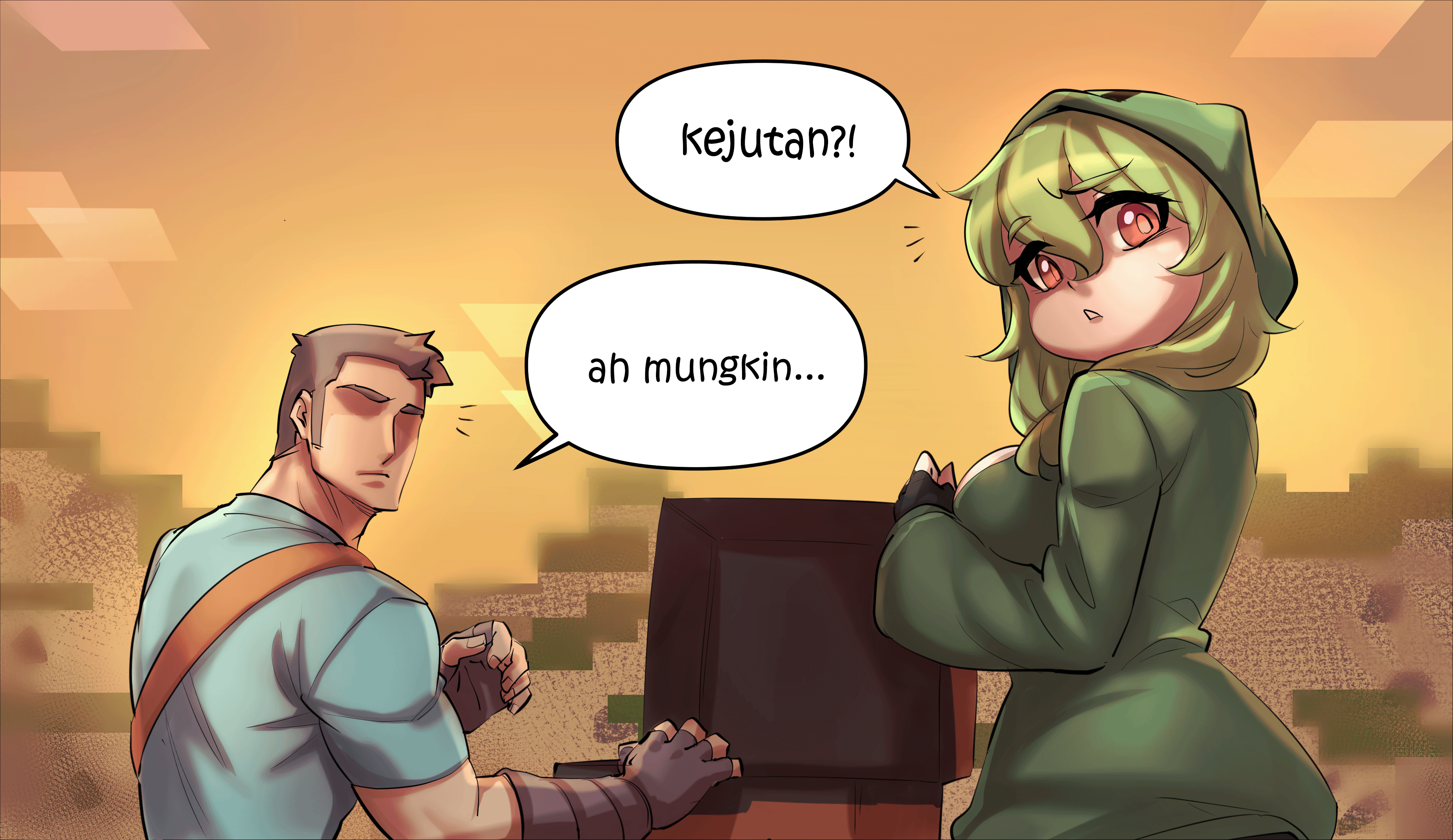 Minecraft: Anime Edition Chapter 10 - halaman 7