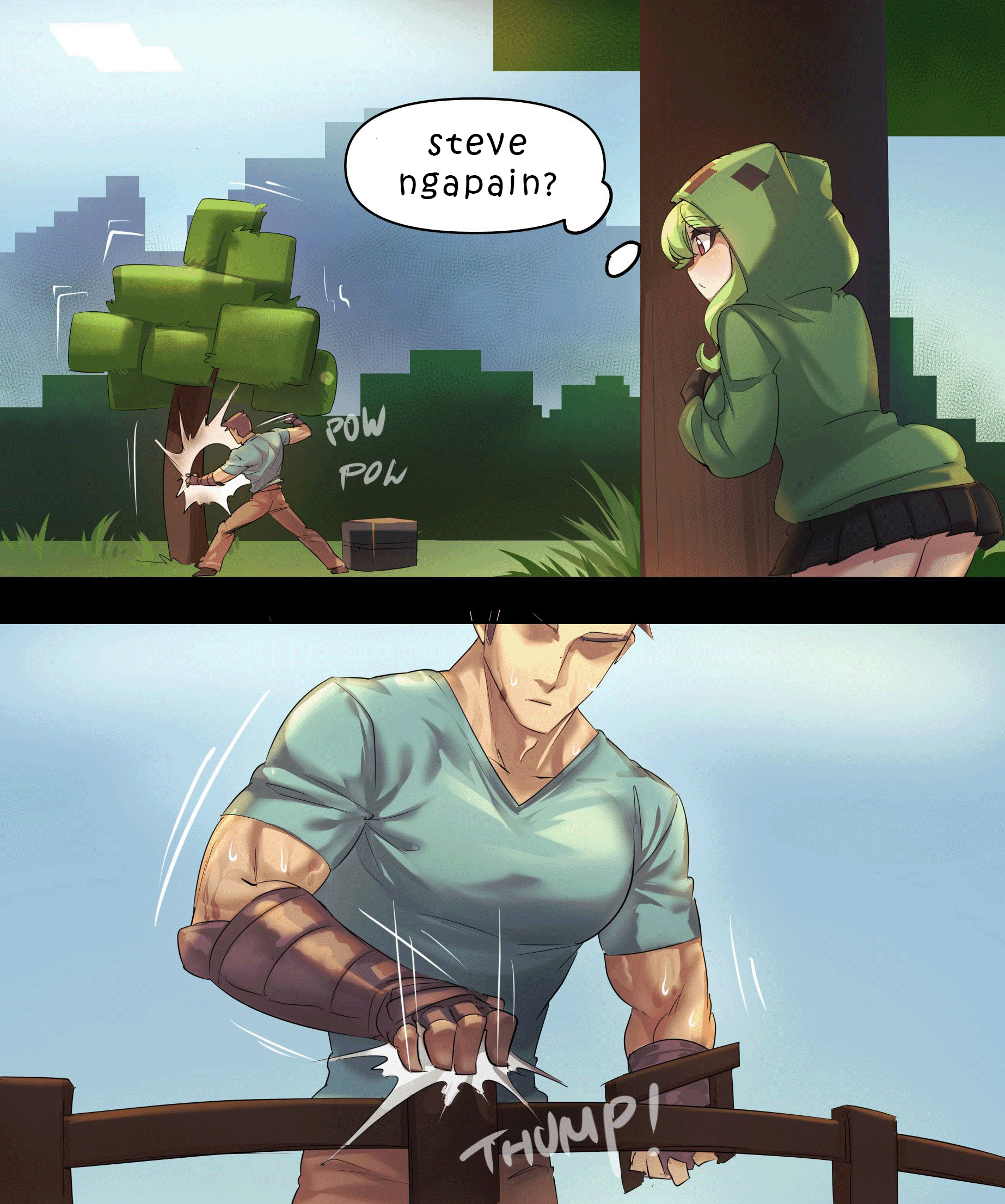 Minecraft: Anime Edition Chapter 14 - halaman 1