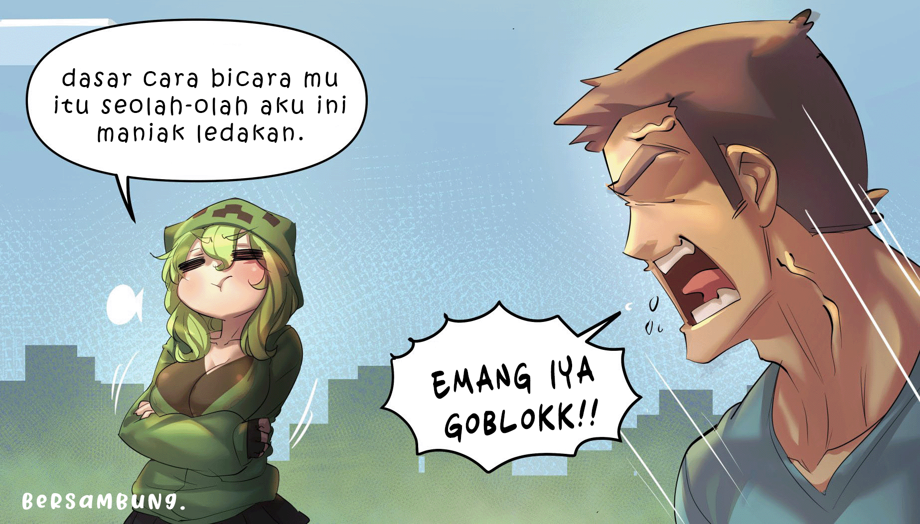 Minecraft: Anime Edition Chapter 14 - halaman 4