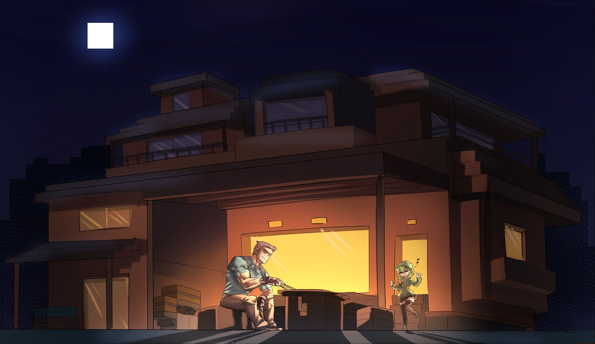 Minecraft: Anime Edition Chapter 17 - halaman 11