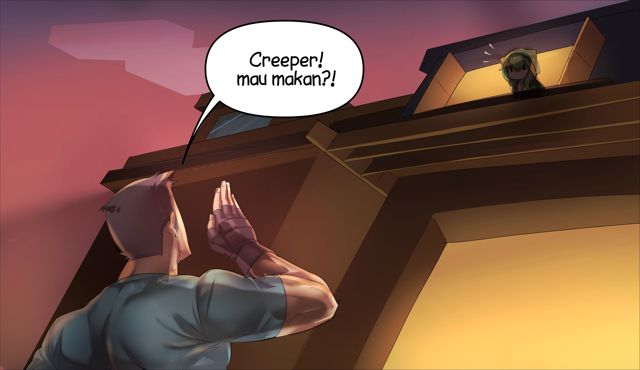Minecraft: Anime Edition Chapter 17 - halaman 7