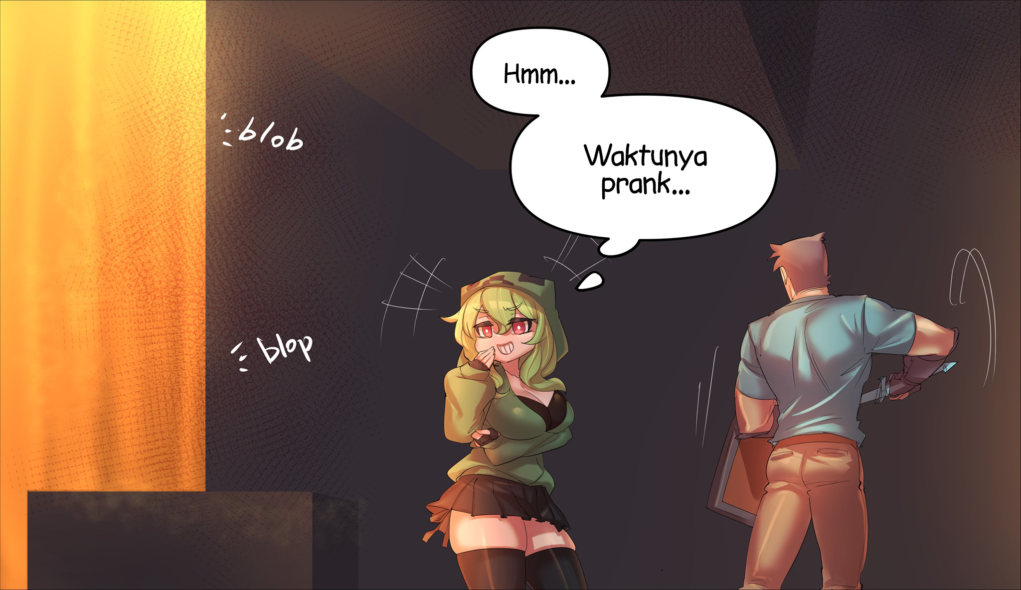 Minecraft: Anime Edition Chapter 18 - halaman 10