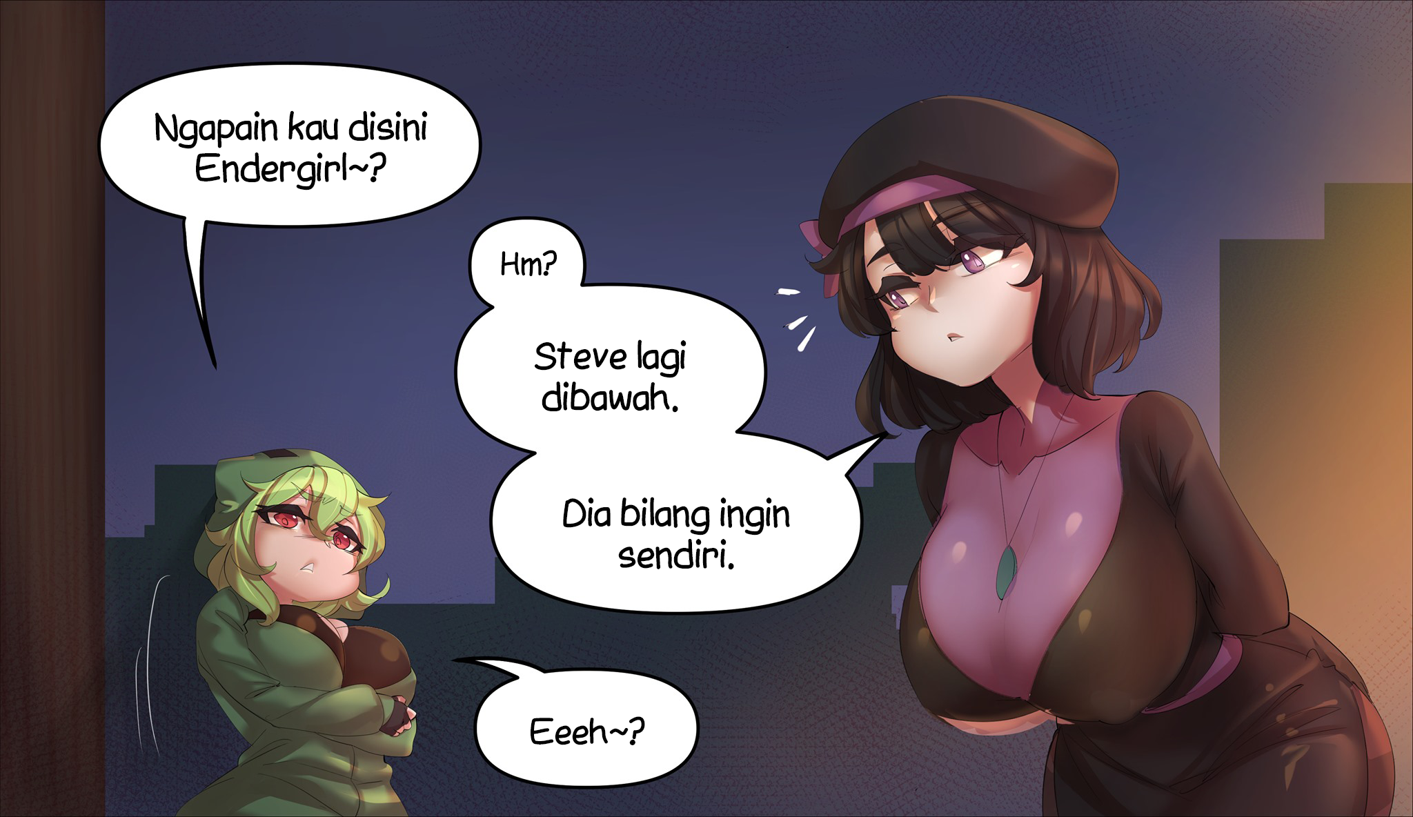 Minecraft: Anime Edition Chapter 18 - halaman 4