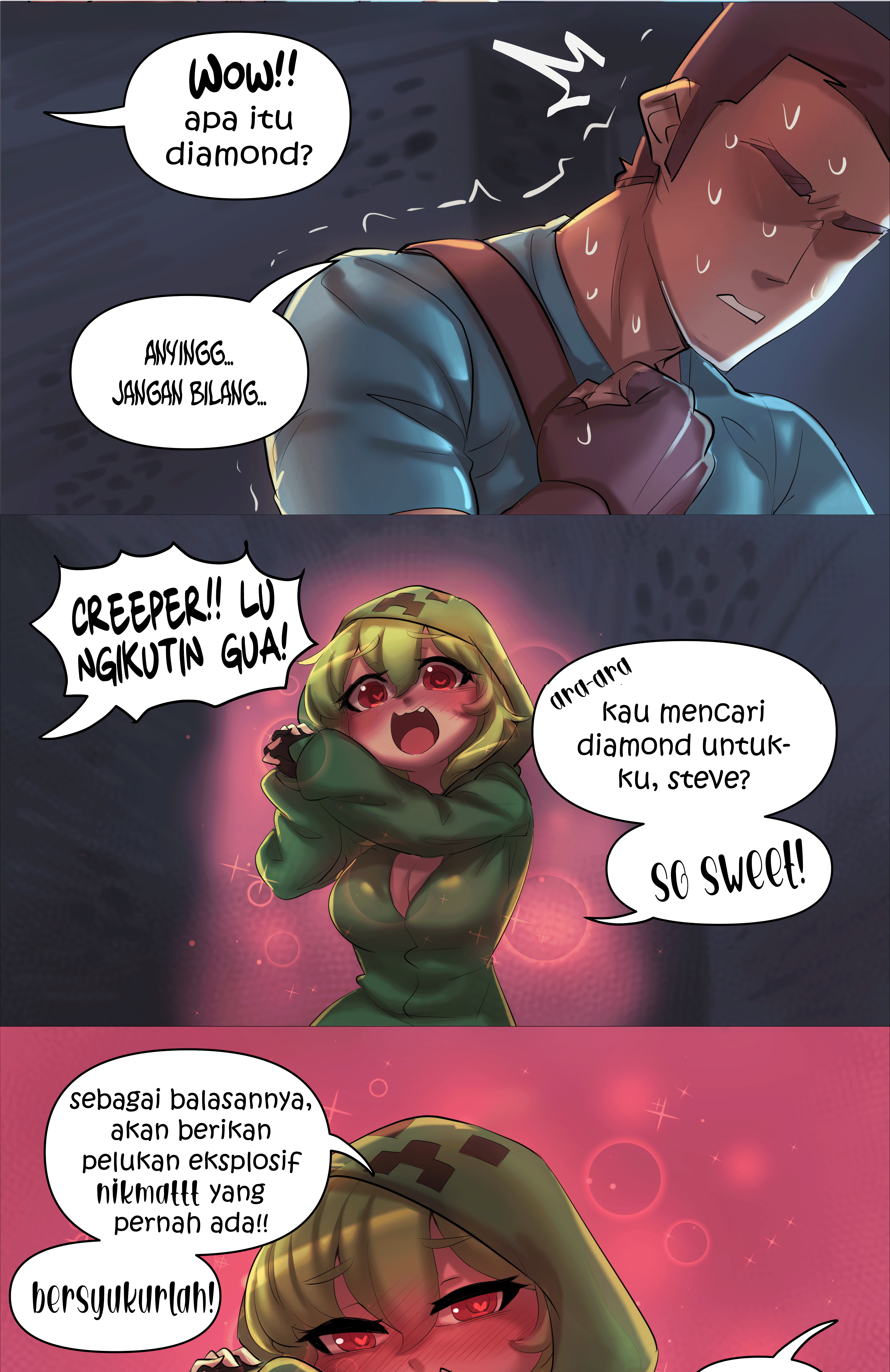 Minecraft: Anime Edition Chapter 4 - halaman 4