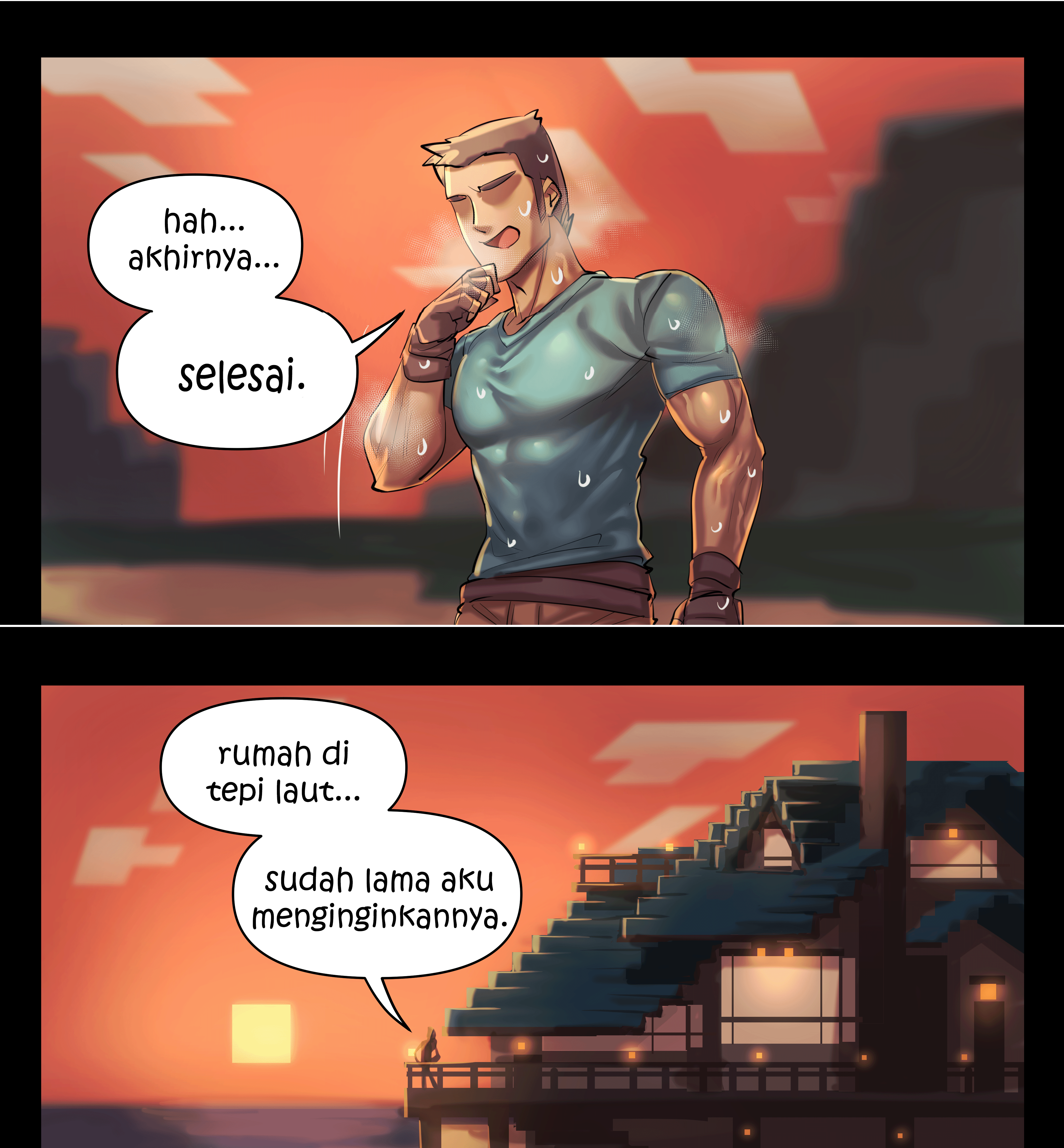 Minecraft: Anime Edition Chapter 5 - halaman 1