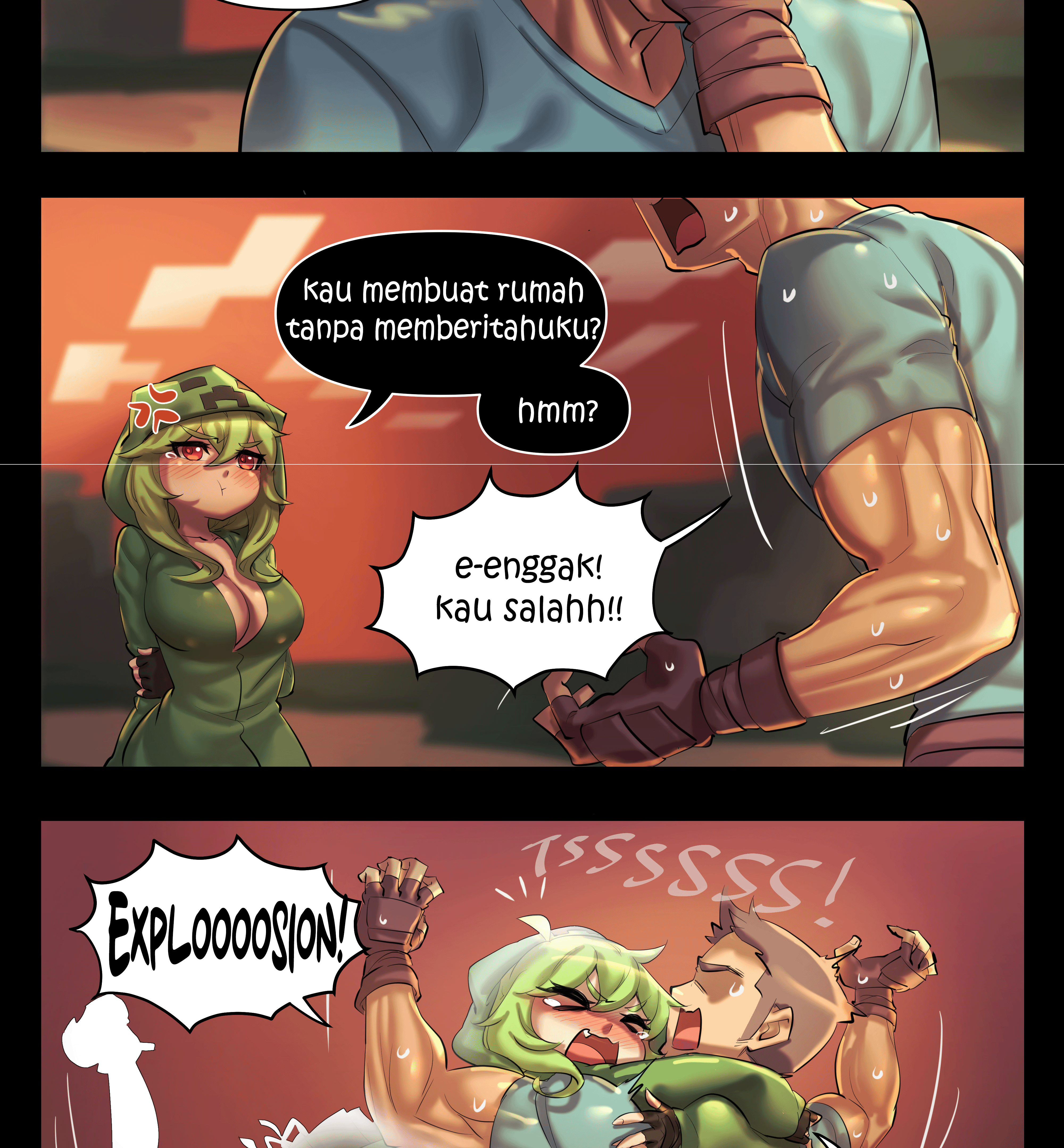 Minecraft: Anime Edition Chapter 5 - halaman 3