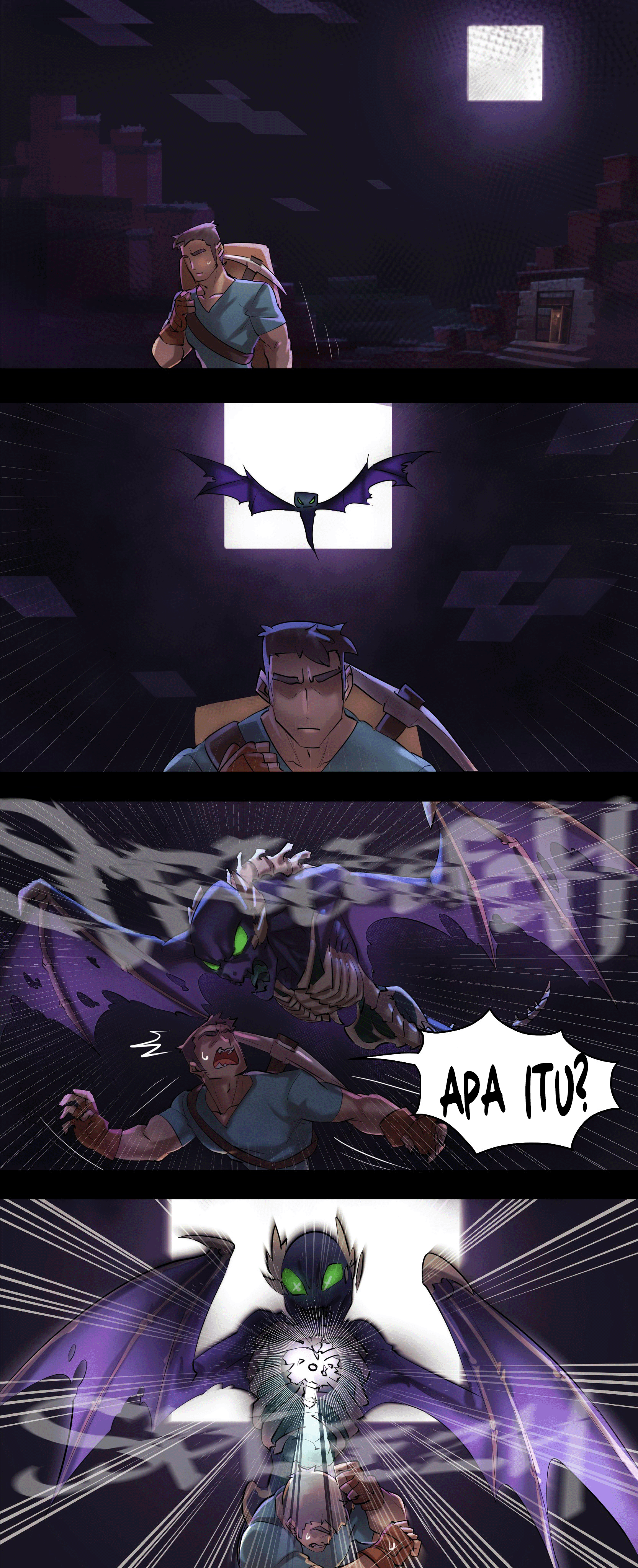 Minecraft: Anime Edition Chapter 8 - halaman 3