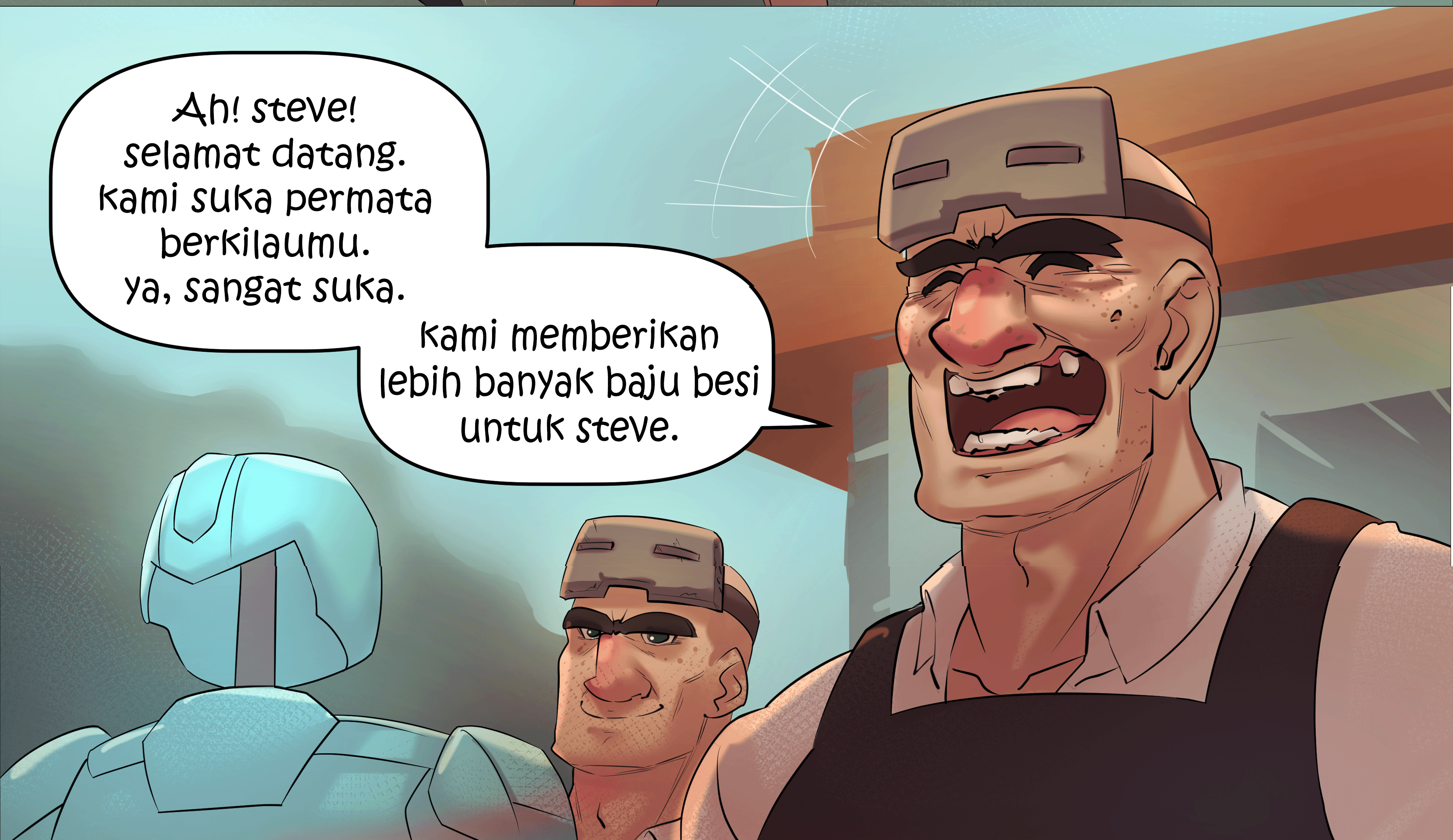 Minecraft: Anime Edition Chapter 9 - halaman 7