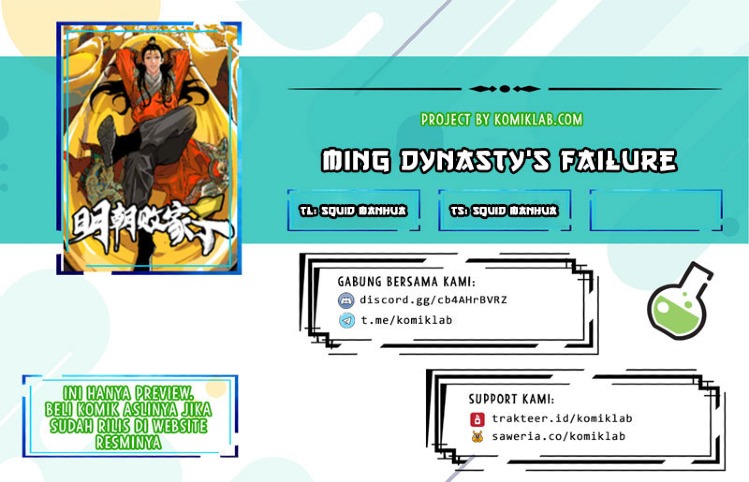 Ming Dynasty’s Failure Chapter 6 - halaman 1