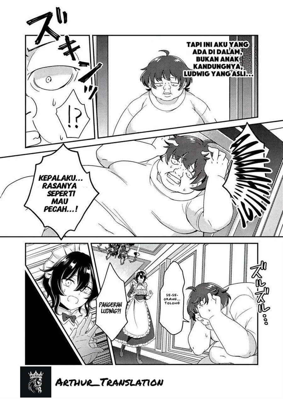 Minikui Orc no Gyakushuu - Doujin Eroge no Kichiku Koutaishi ni Tensei Shita mo Otoko no Junan Chapter 1.2 - halaman 5