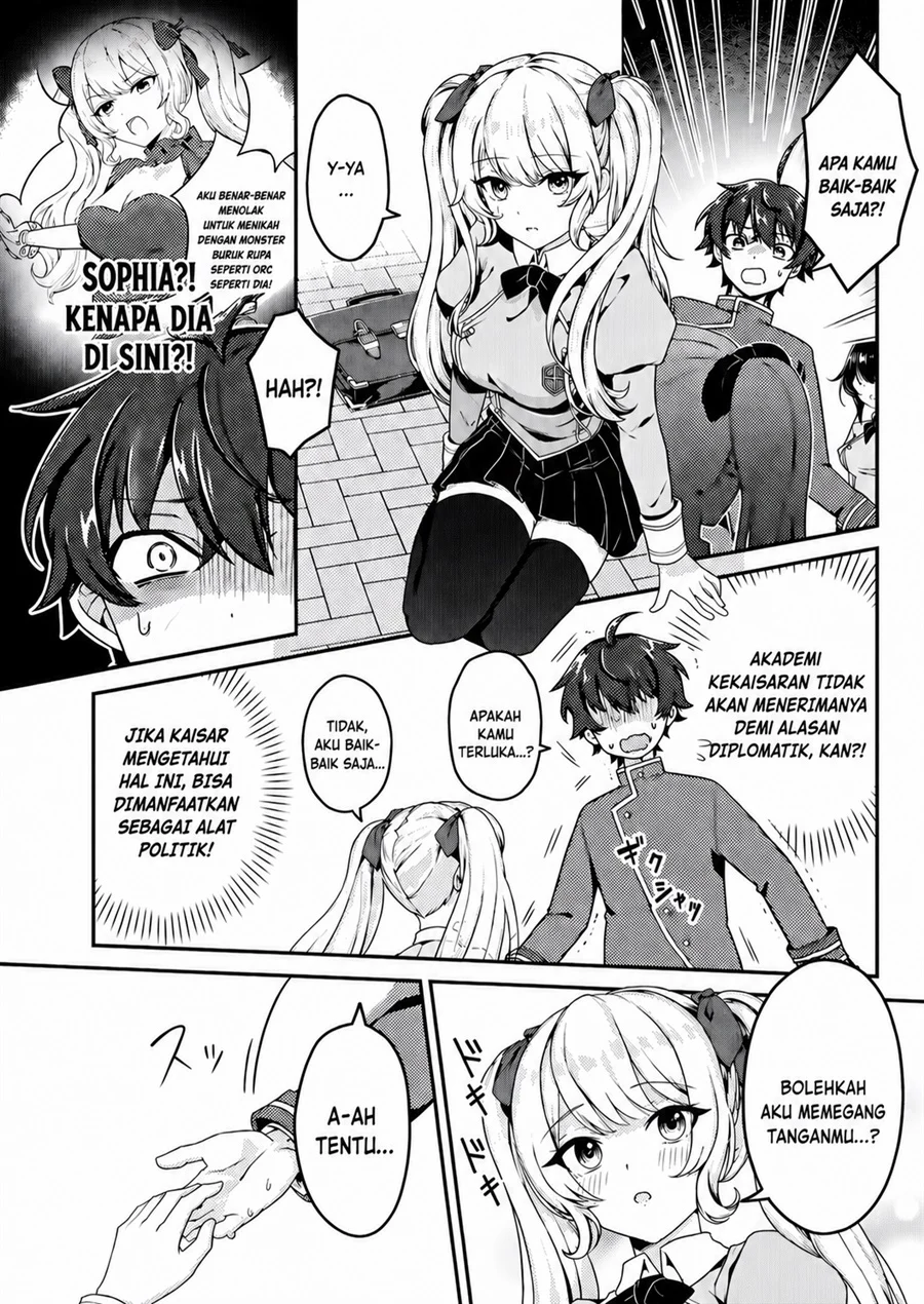 Minikui Orc no Gyakushuu - Doujin Eroge no Kichiku Koutaishi ni Tensei Shita mo Otoko no Junan Chapter 2 - halaman 4