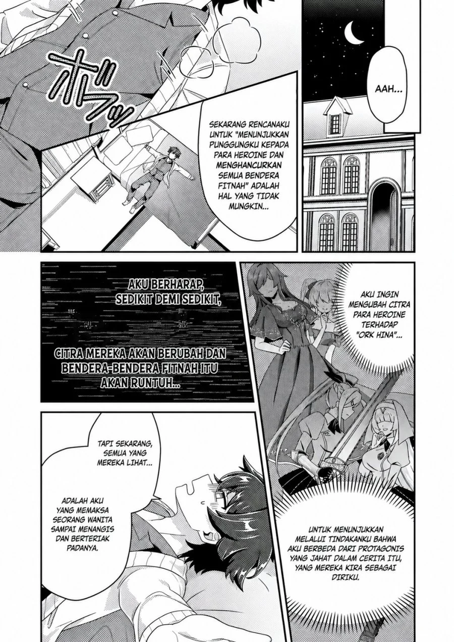 Minikui Orc no Gyakushuu - Doujin Eroge no Kichiku Koutaishi ni Tensei Shita mo Otoko no Junan Chapter 3 - halaman 8