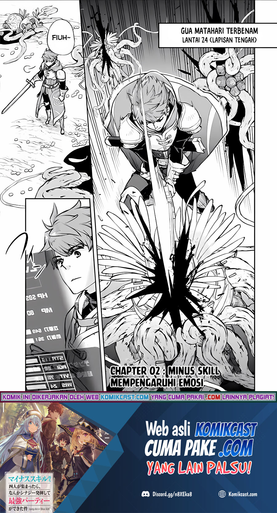 Minus Skill Mochi Yonin ga Atsumattara, nanka Synergy Hakki shite Saikyou Party ga Dekita Ken Chapter 2.1 - halaman 2