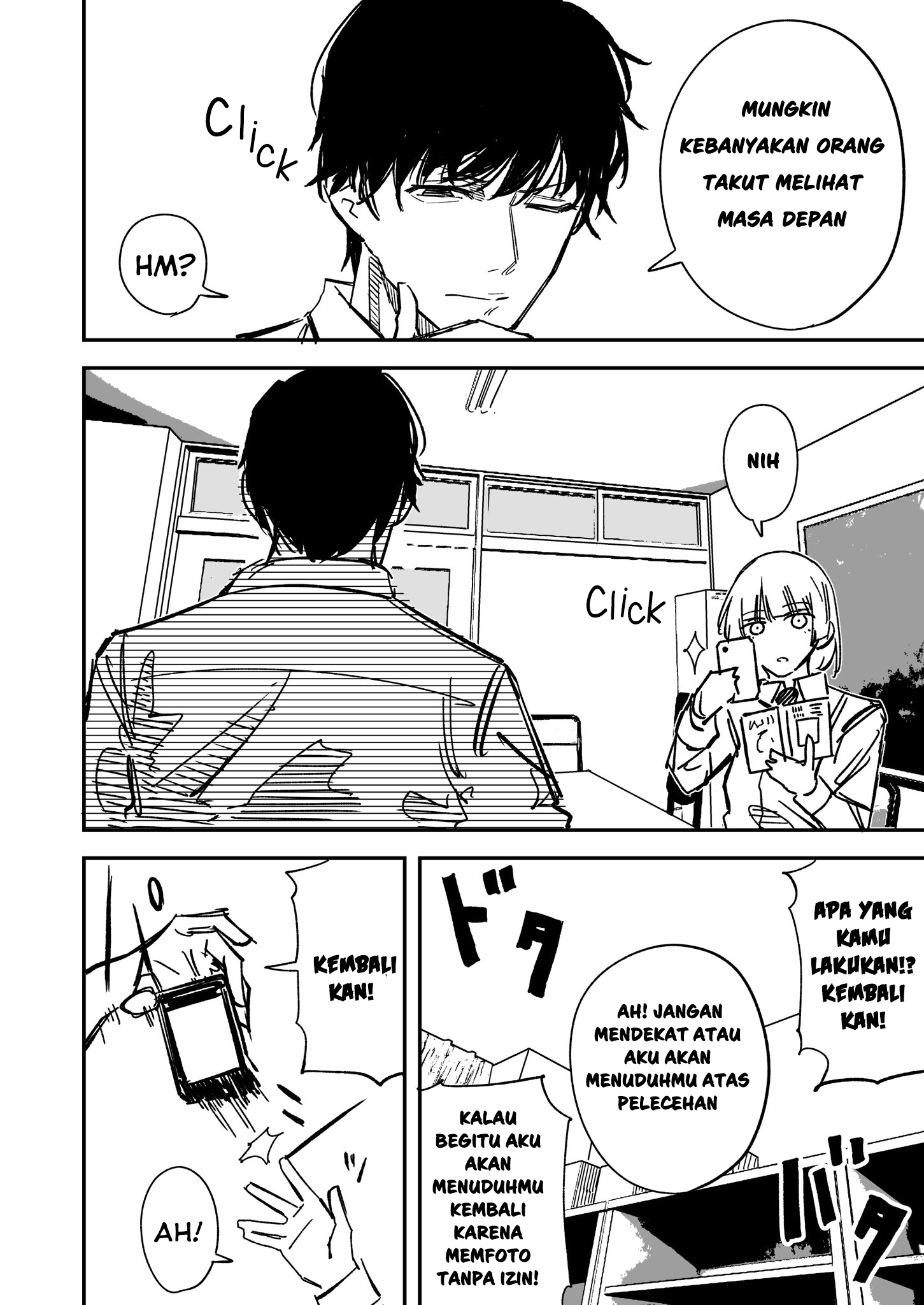 Mirai ga Mieru Sumaho no Hanashi Chapter 0 - halaman 3