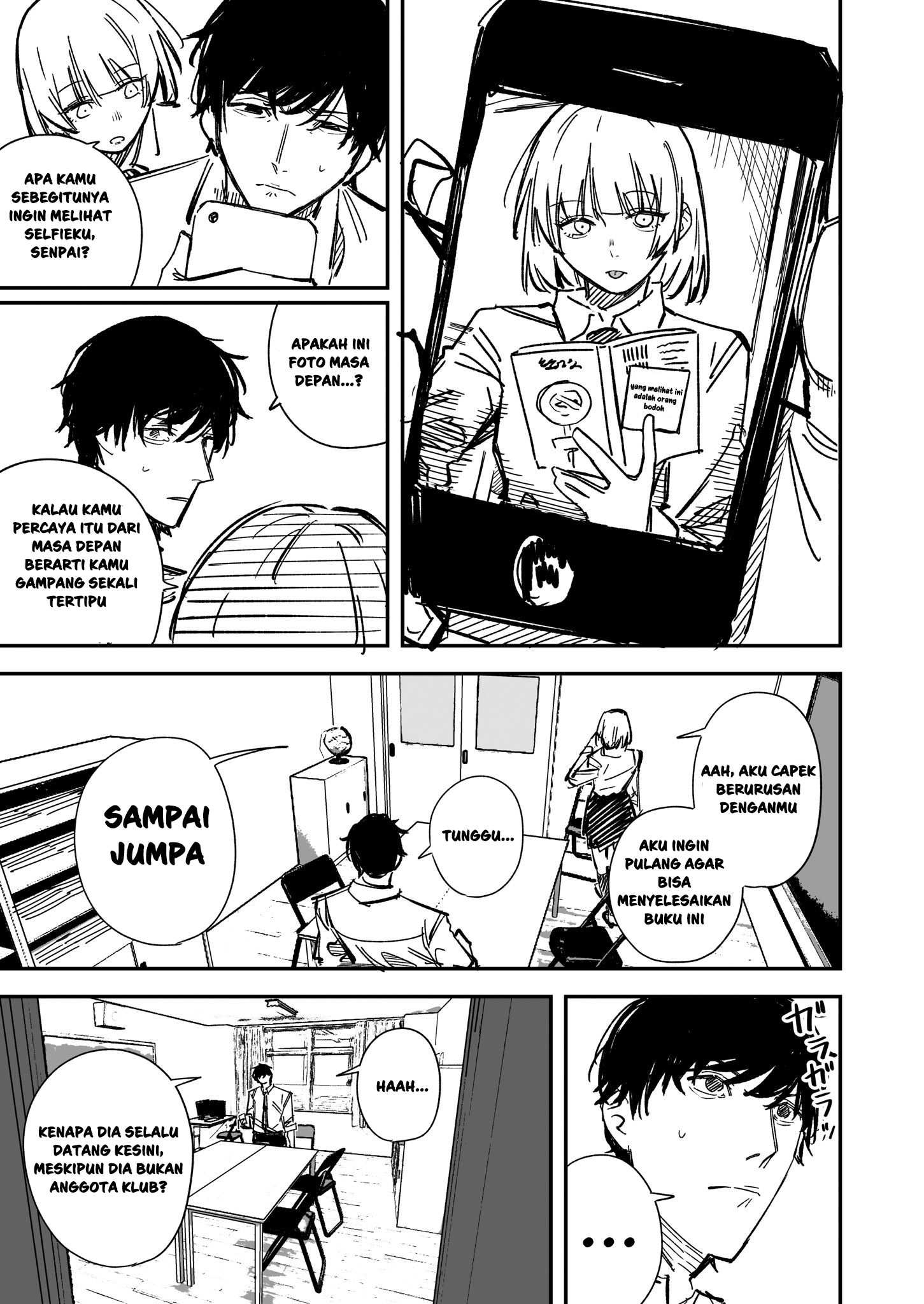 Mirai ga Mieru Sumaho no Hanashi Chapter 0 - halaman 4