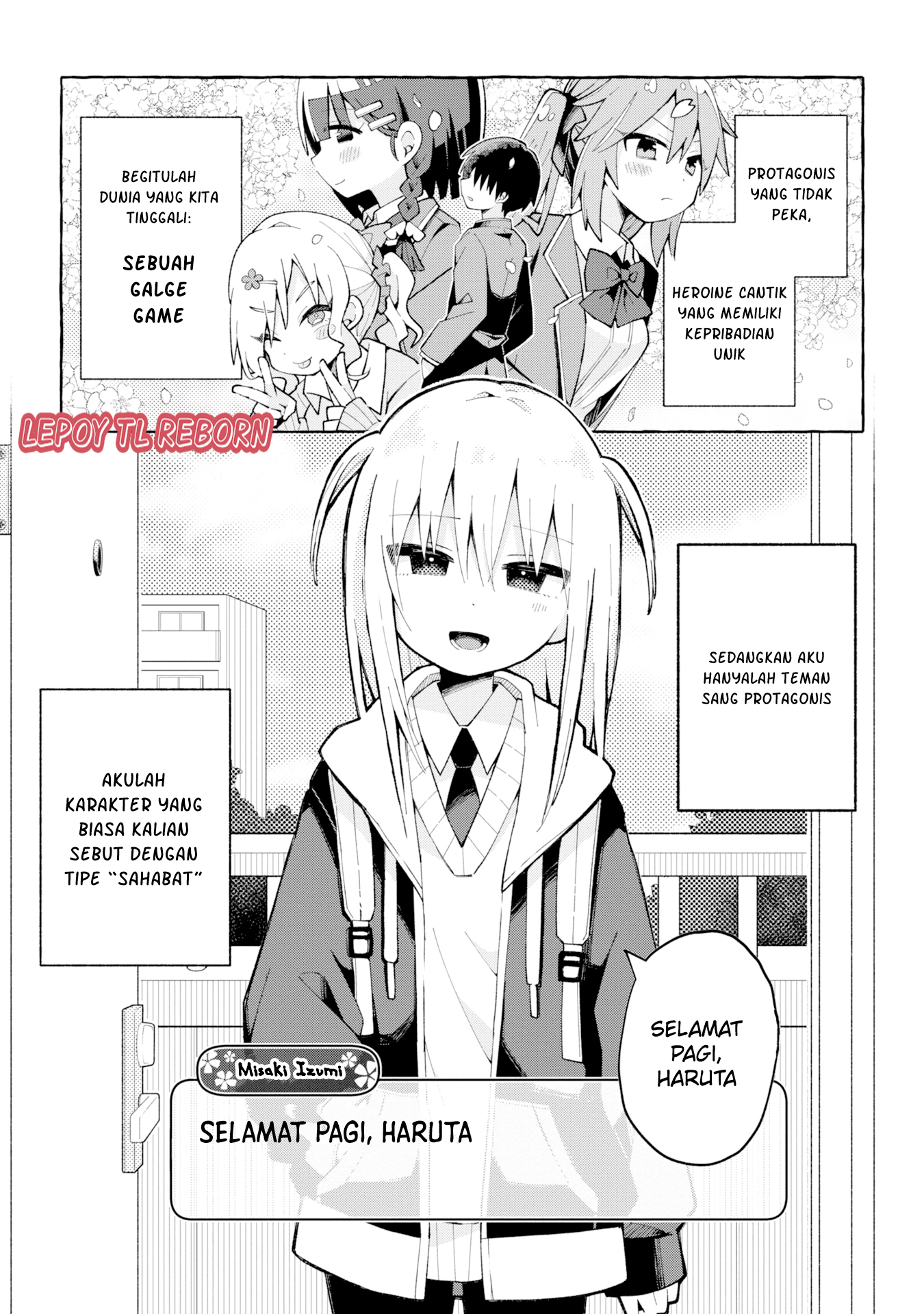 Misaki-kun wa Kouryaku Chara ja Nai Chapter 1 - halaman 1