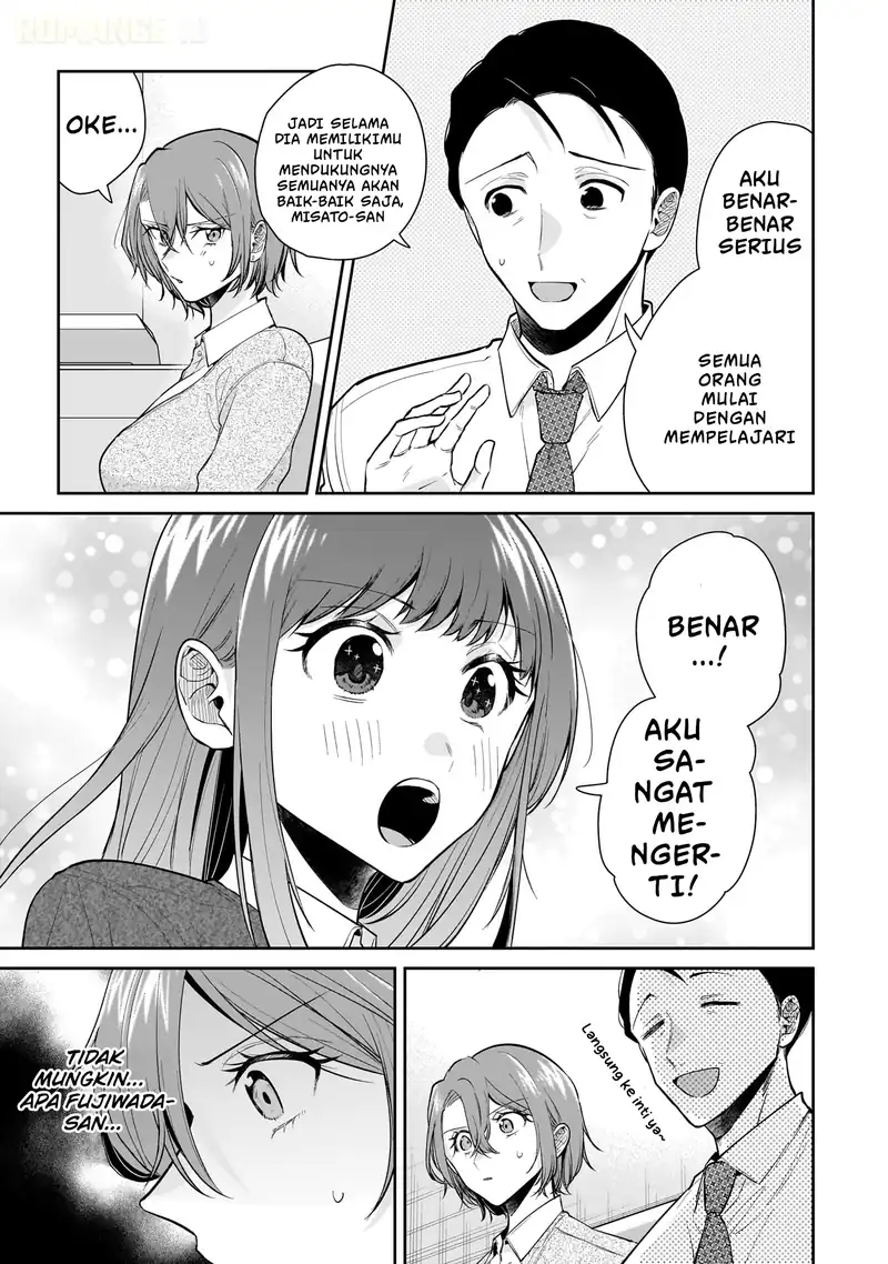 Misato-san wa Amasugi Joushi ni Chotto Kibishii Chapter 10 - halaman 10