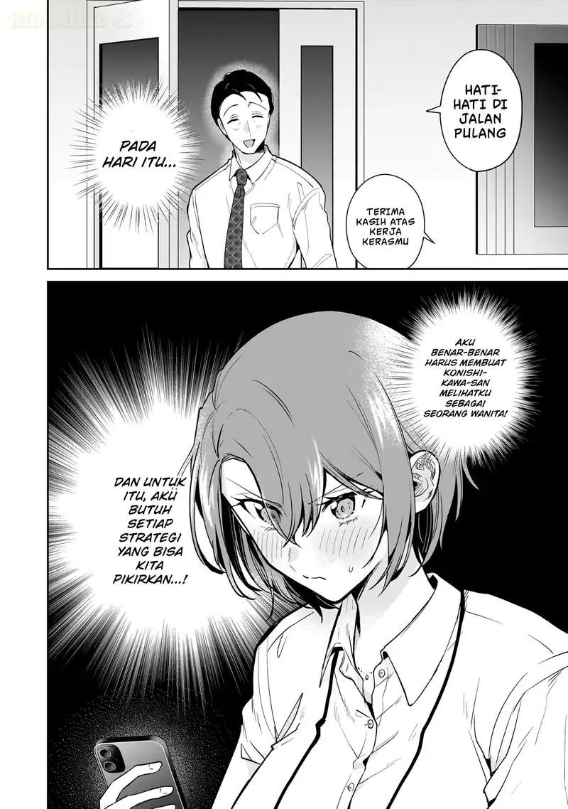Misato-san wa Amasugi Joushi ni Chotto Kibishii Chapter 14 - halaman 21