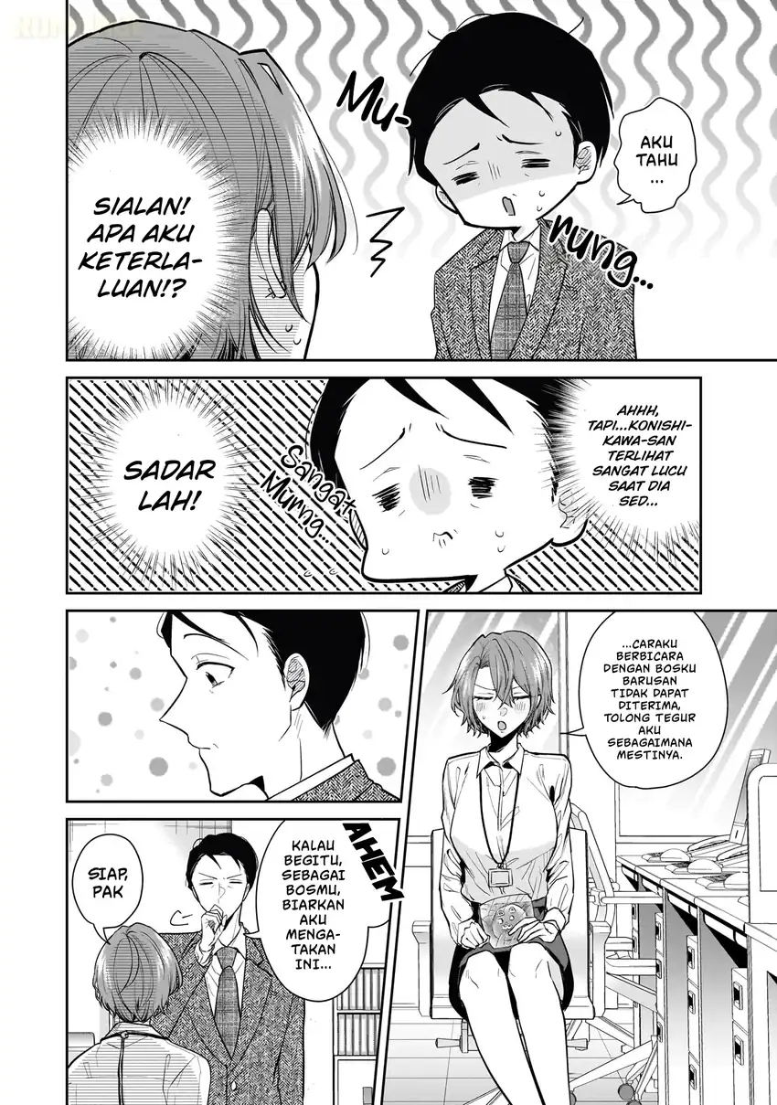 Misato-san wa Amasugi Joushi ni Chotto Kibishii Chapter 3 - halaman 15